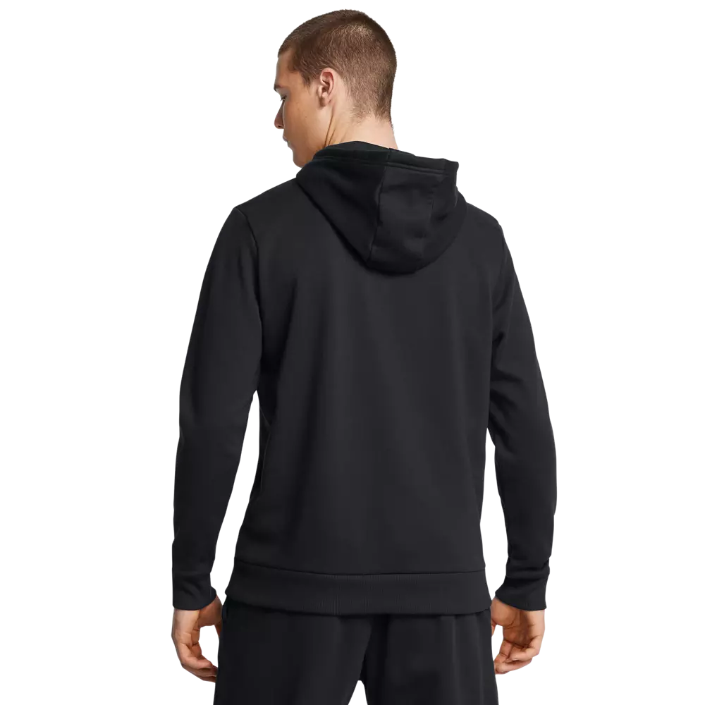 Under Armour Men's Project Rock Rival Fleece Pullover Hoodie - BLACK