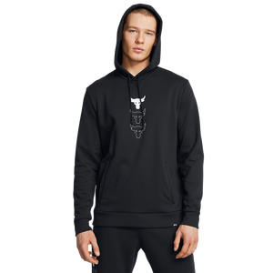 Under Armour Men's Project Rock Rival Fleece Pullover Hoodie