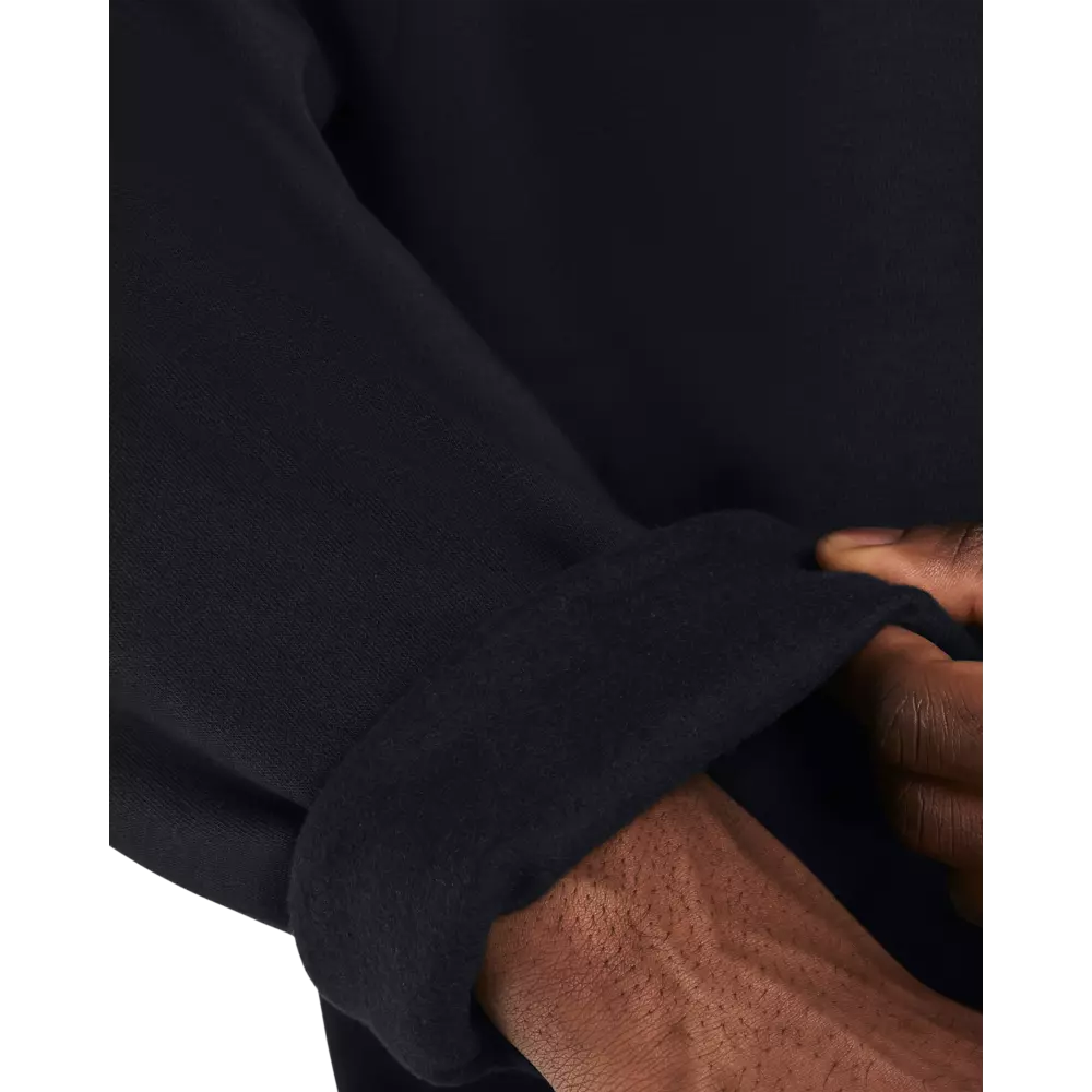 Under Armour Men's Icon Fleece Pullover Hoodie - BLACK