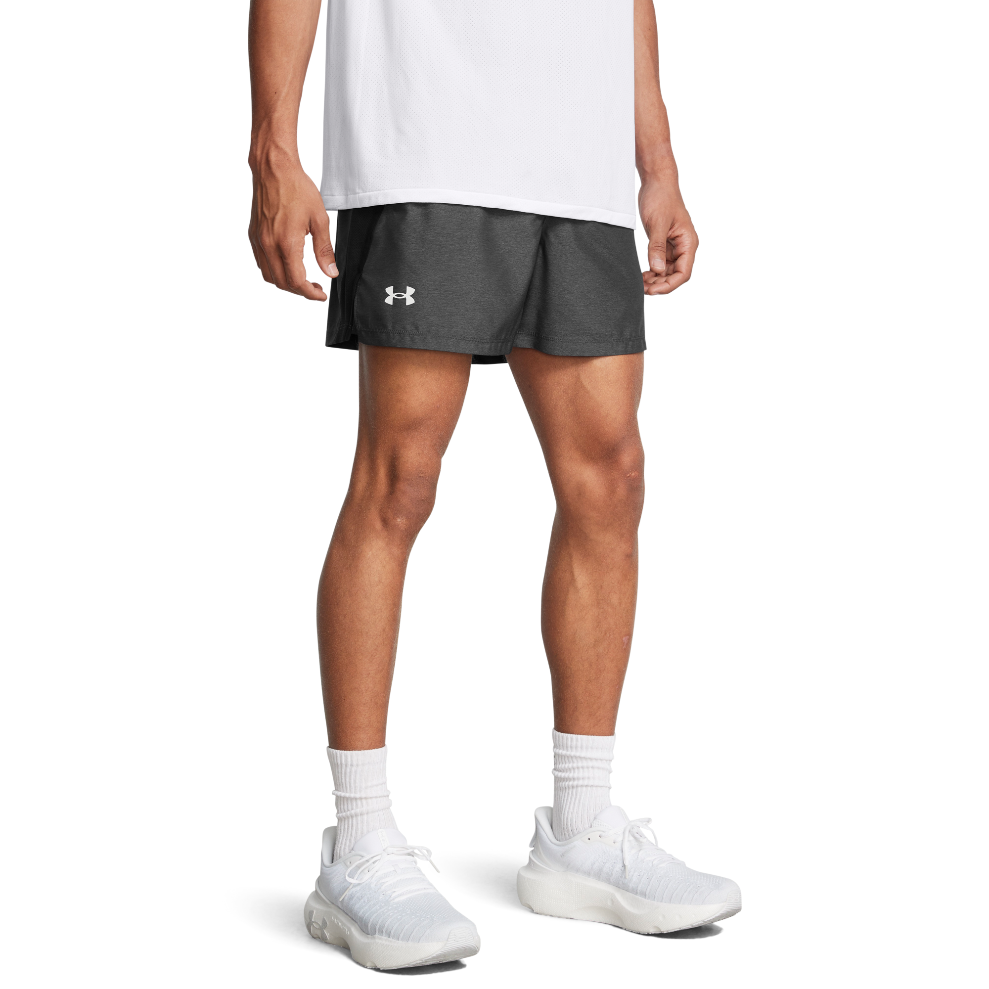 Under Armour Men's Launch Run 5" Shorts - BLACK Thumbnail View 1