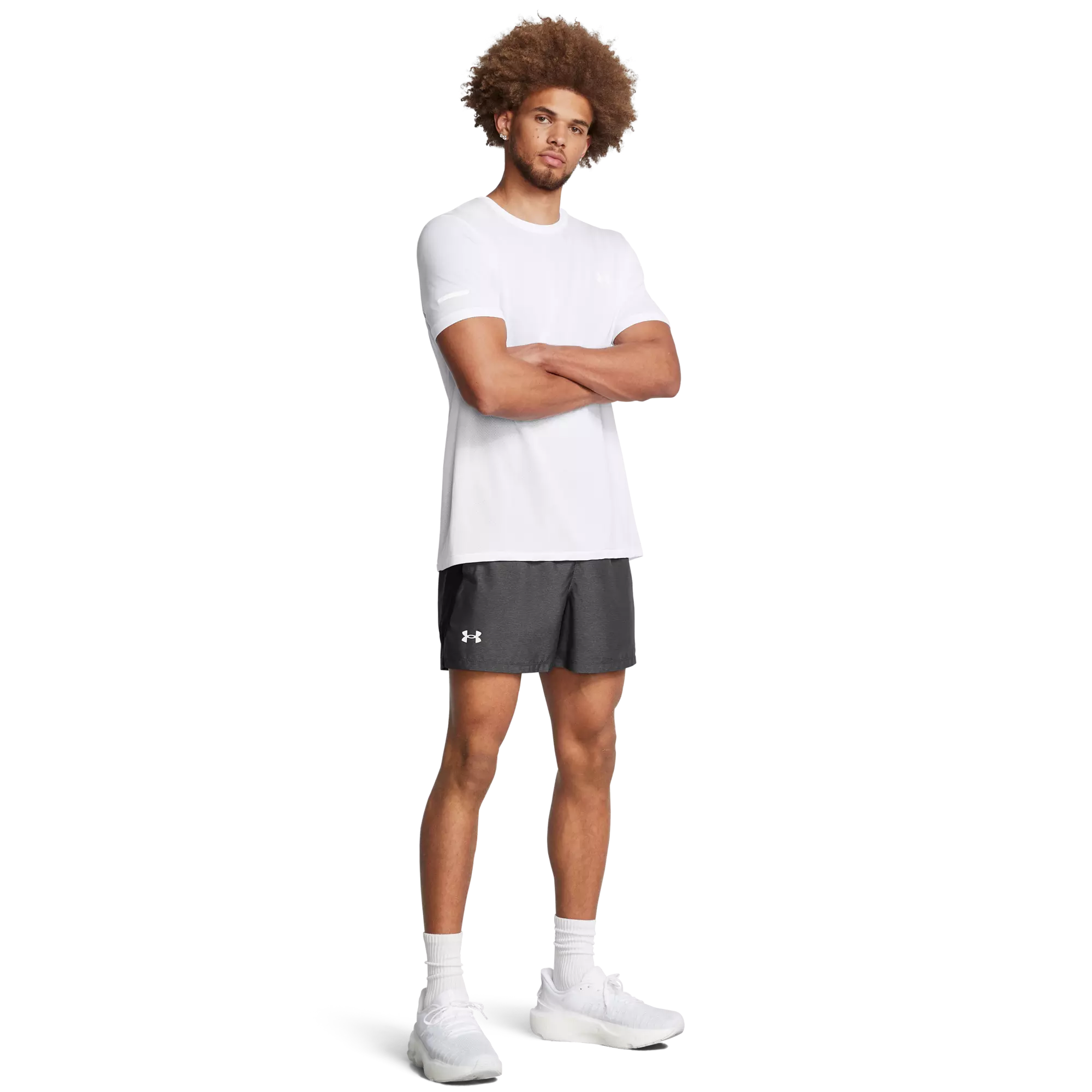 Under Armour Men's Launch Run 5" Shorts - BLACK