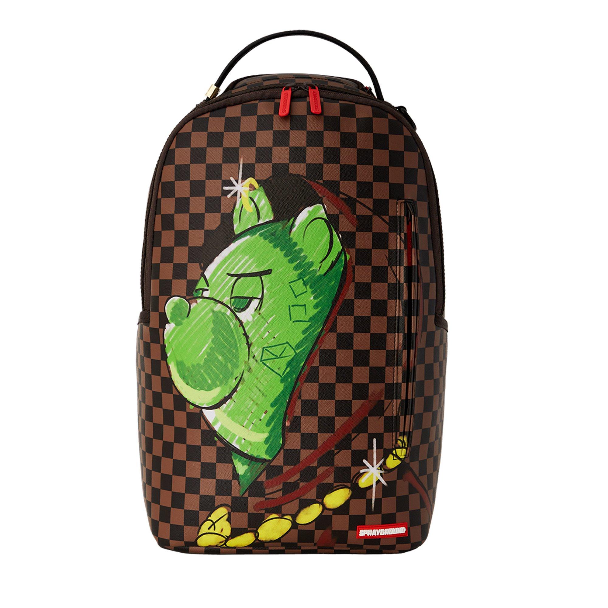 Sprayground Sip Fade Away Backpack - BROWN