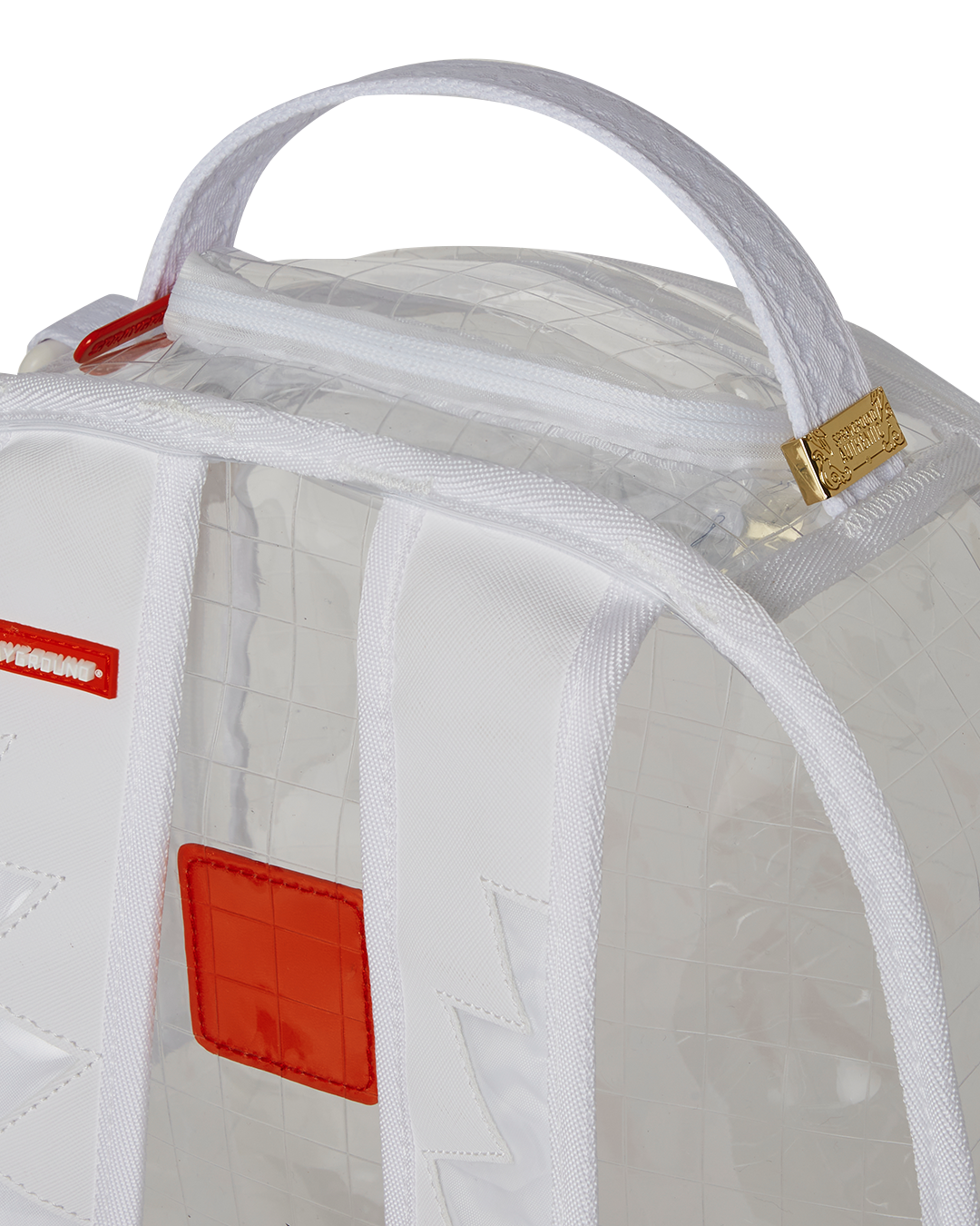 Sprayground DLXV Clear Check Backpack