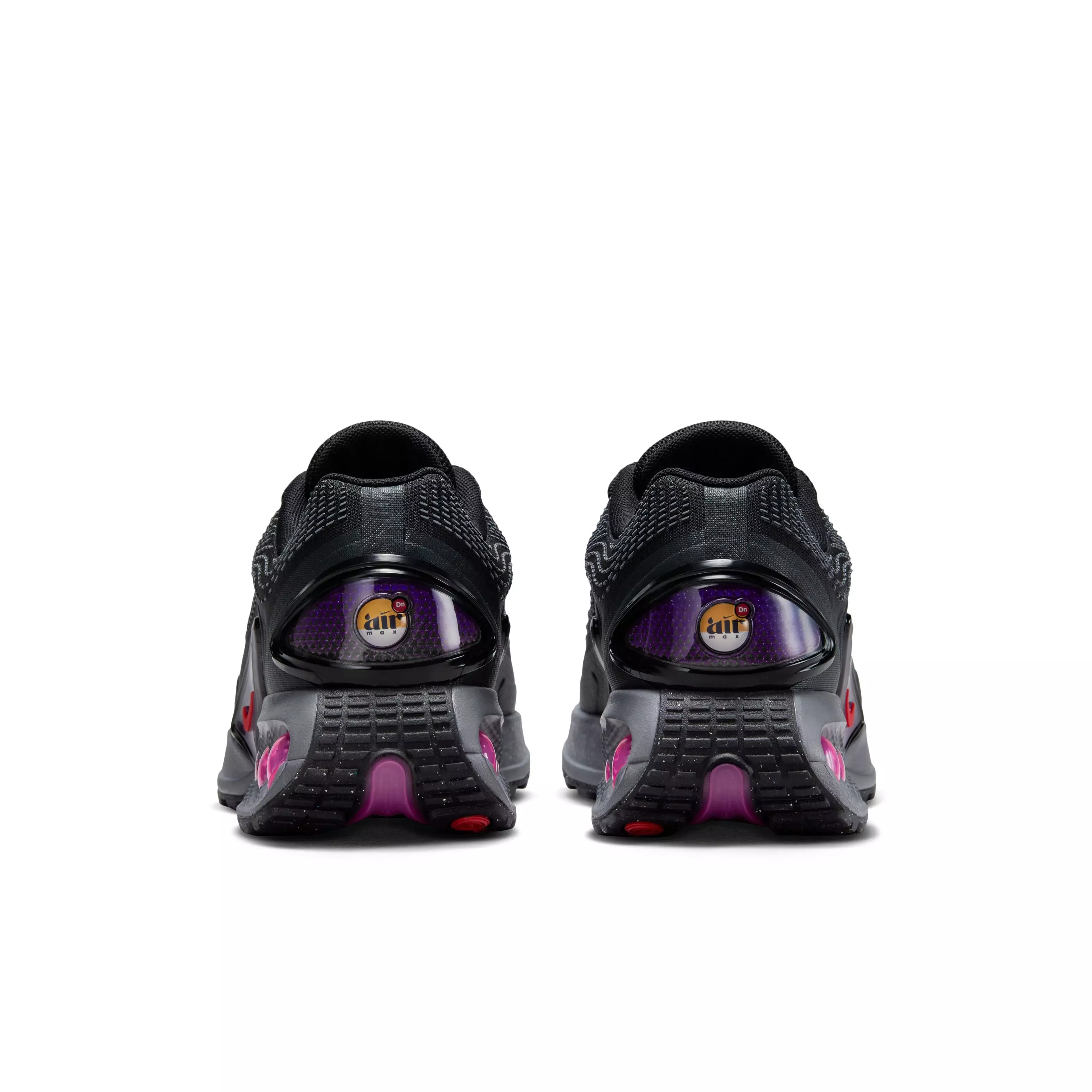 Nike Air Max Dn All Night Women's Shoe - BLACK/CRIMSON/SMOKE GREY