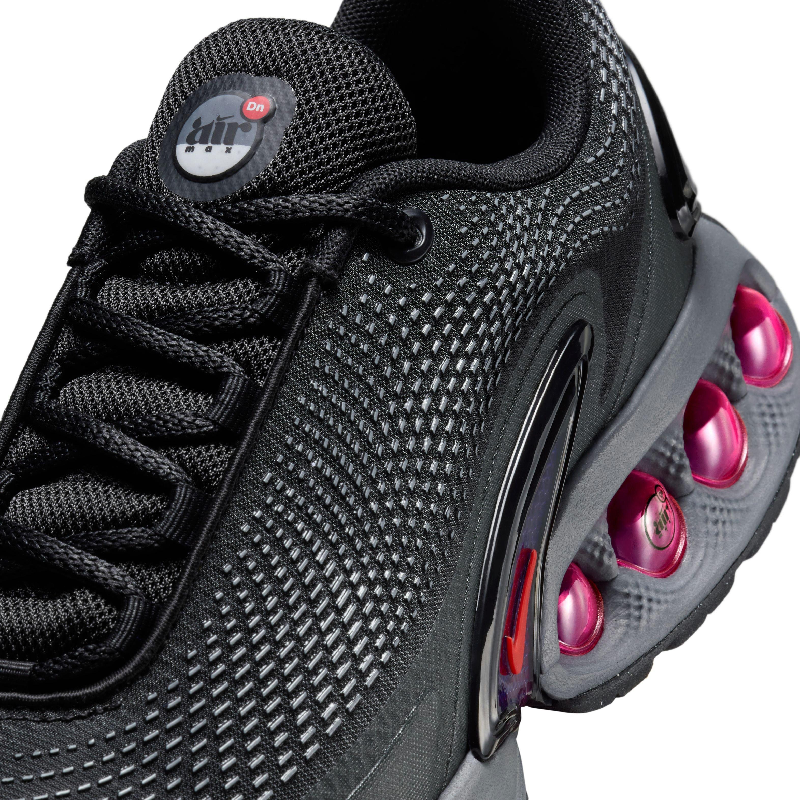 Nike Air Max Dn All Night Women's Shoe - BLACK/CRIMSON/SMOKE GREY Thumbnail View 3