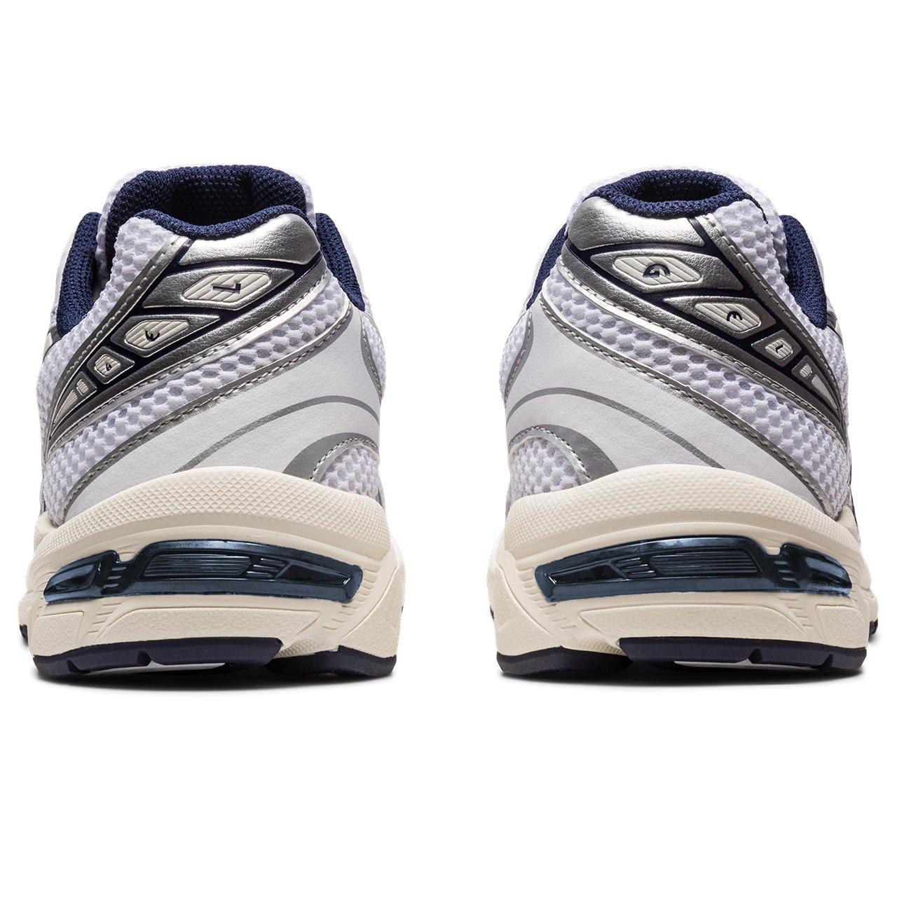 ASICS GEL-1130 "White/Midnight" Women's Shoe - WHITE/BLUE/SILVER Thumbnail View 7