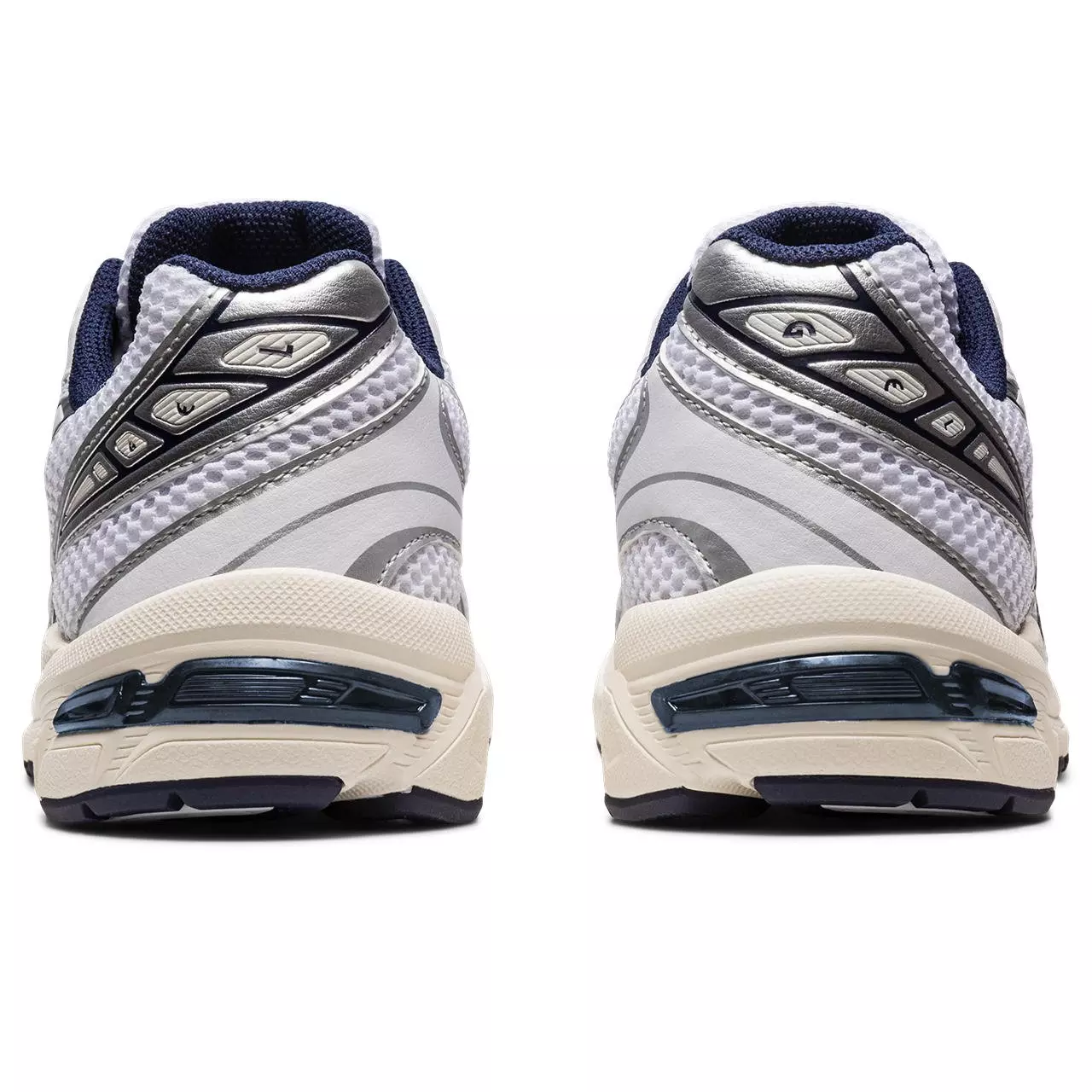 ASICS GEL-1130 "White/Midnight" Women's Shoe - WHITE/BLUE/SILVER