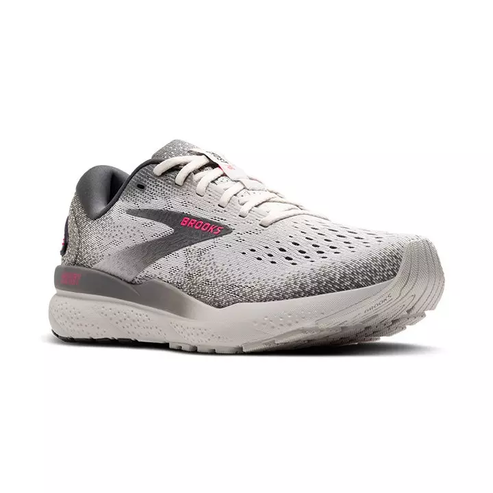 Brooks Ghost 16 "Grey/Pink" Women's Running Shoe - GREY/PINK