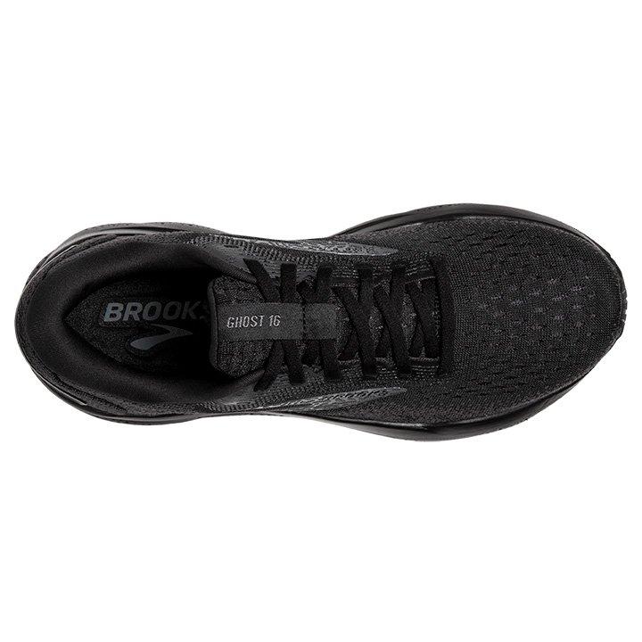 Brooks Ghost 16 "Black" Women's Running Shoe - BLACK/GUM Thumbnail View 5