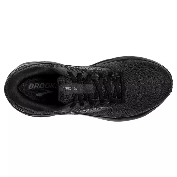 Brooks Ghost 16 "Black" Women's Running Shoe - BLACK/GUM