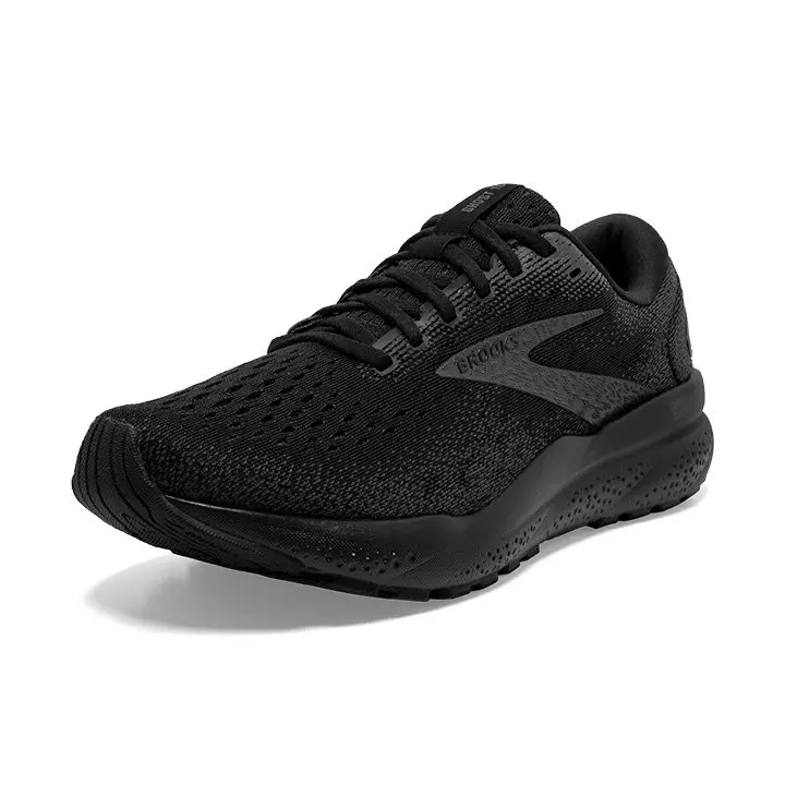 Brooks Ghost 16 "Black" Women's Running Shoe - BLACK/GUM