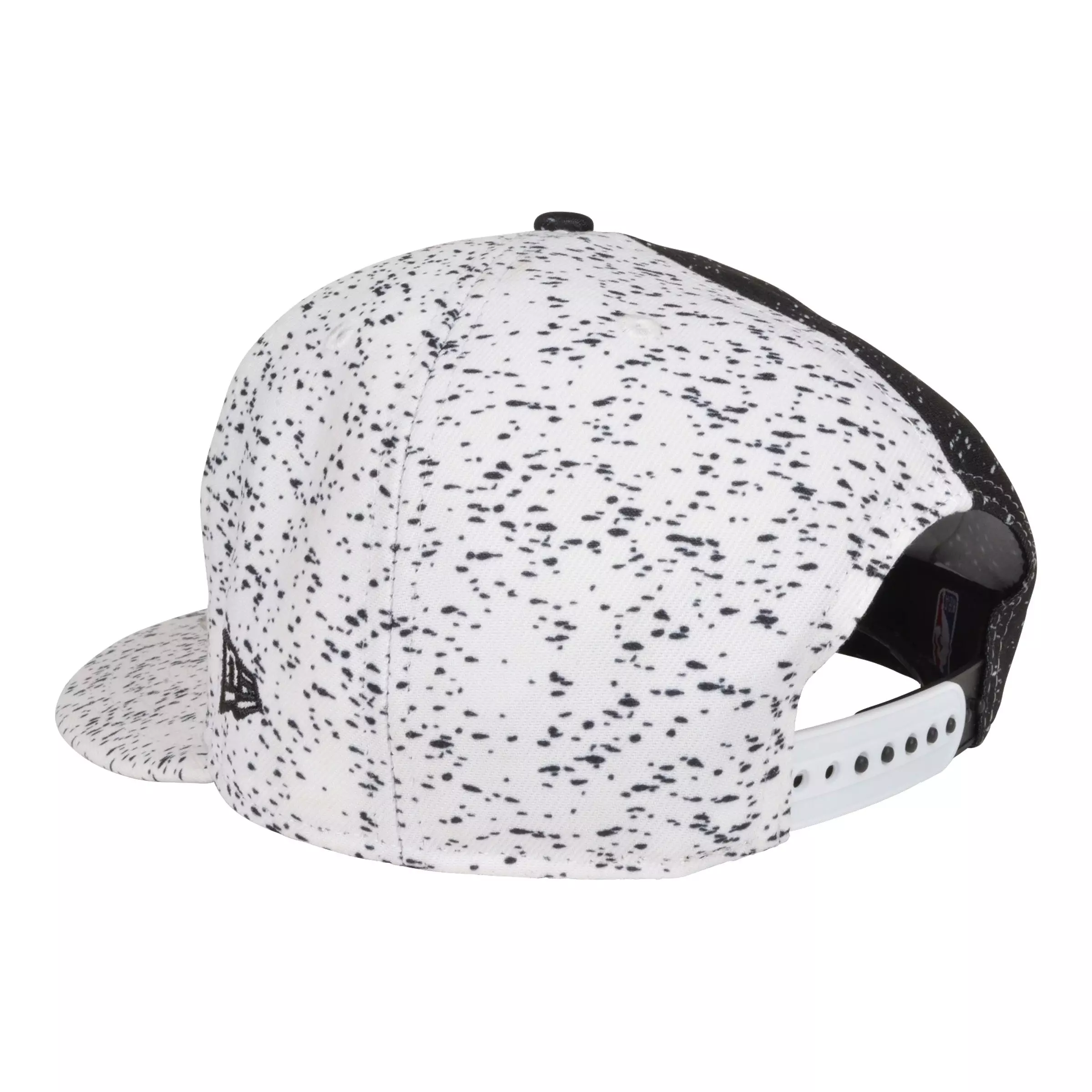 New Era Chicago Bulls 9FIFTY Retro 6 "Oreo" Snapback Hat-Black/White - BLACK/WHITE