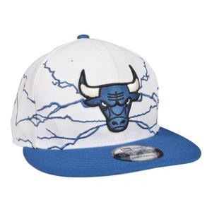 New Era Chicago Bulls Retro 4 9FIFTY Snapback Hat-Industrial Blue
