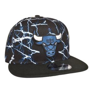 New Era Chicago Bulls 9FIFTY Retro 4 Snapback Hat-Industrial Blue