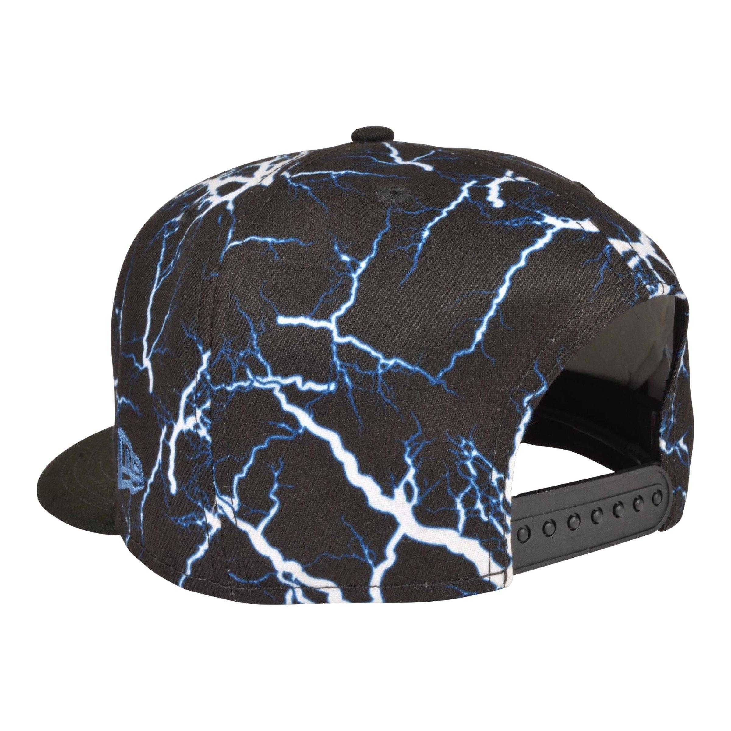 New Era Chicago Bulls 9FIFTY Retro 4 Industrial Blue Snapback Hat