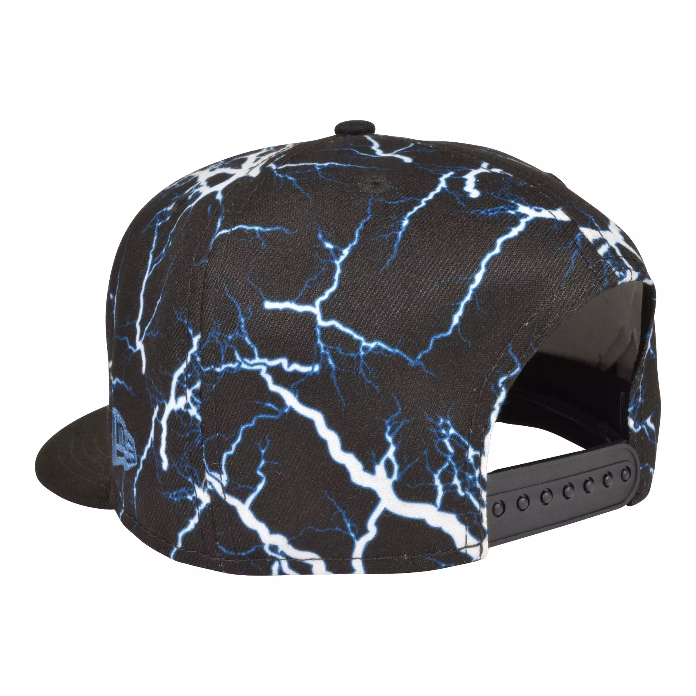 New Era Chicago Bulls 9FIFTY Retro 4 Snapback Hat-Industrial Blue - BLACK/BLUE