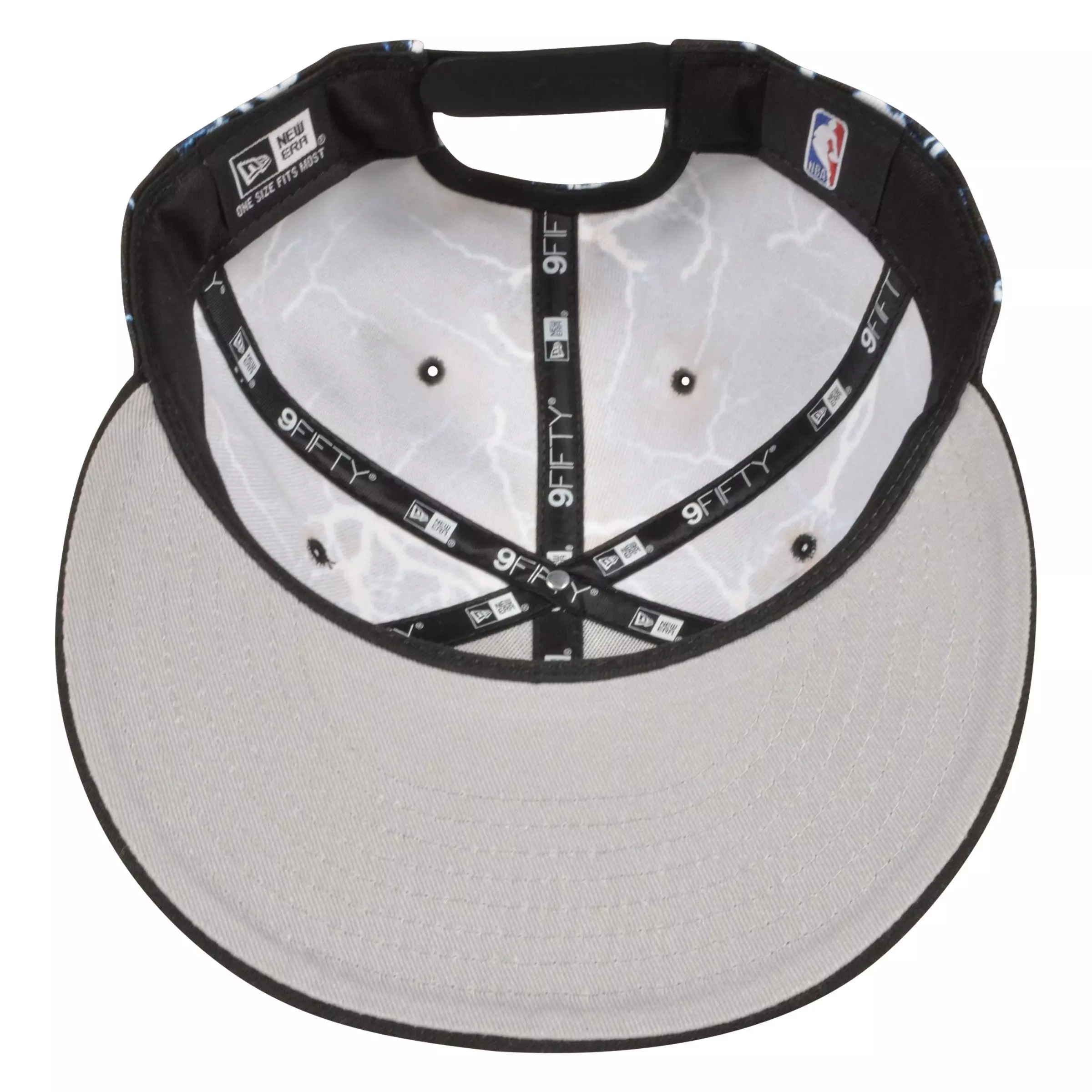 New Era Chicago Bulls 9FIFTY Retro 4 Snapback Hat-Industrial Blue - BLACK/BLUE
