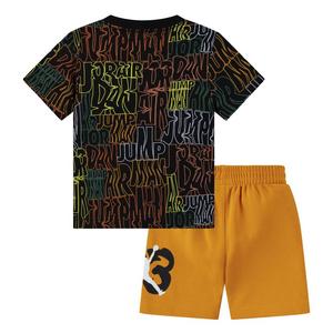 Jordan Toddler Boys' Fuel Up Short Set - Black/Orange