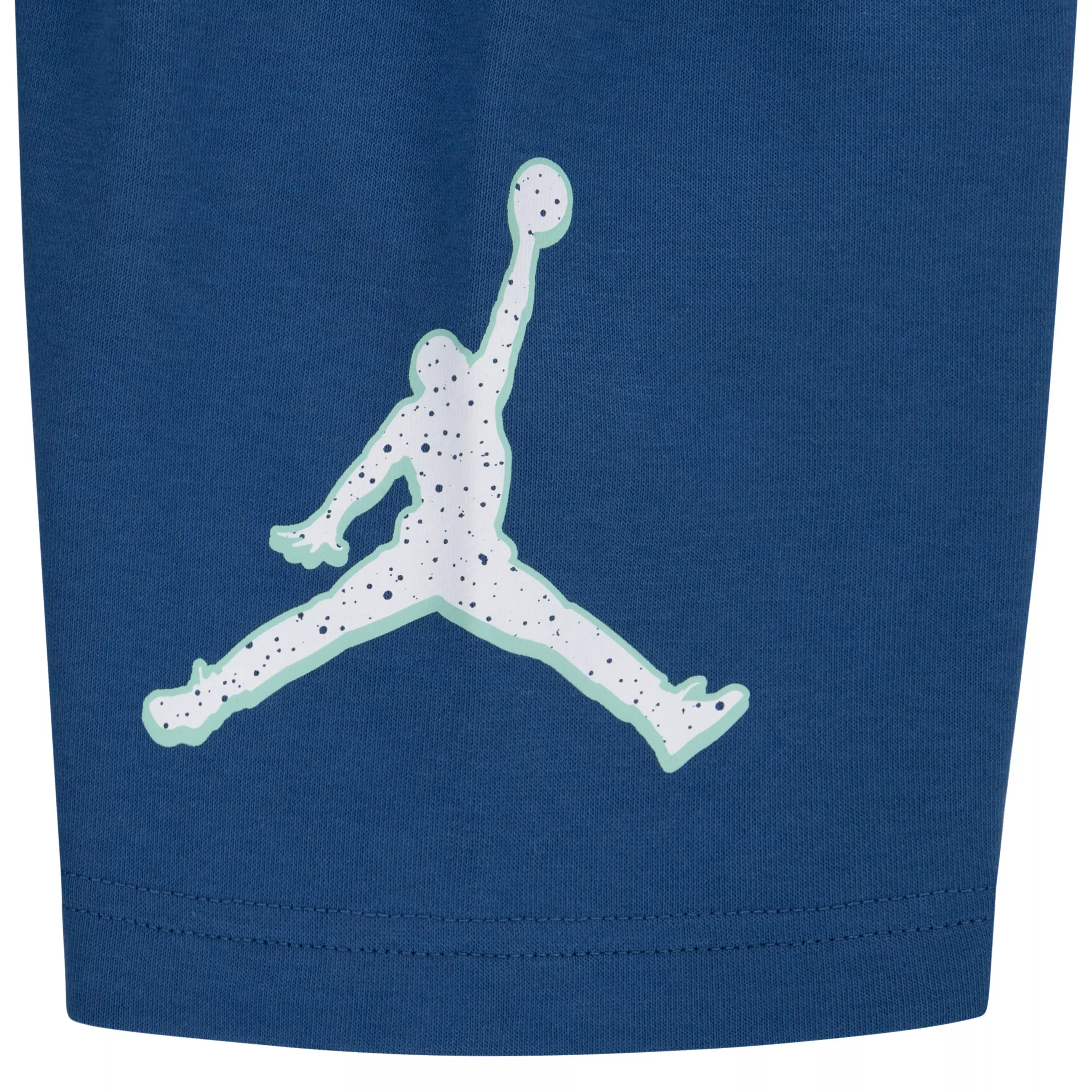 Jordan Toddler Boys' Printed Tee & Short Set - WHITE/BLUE