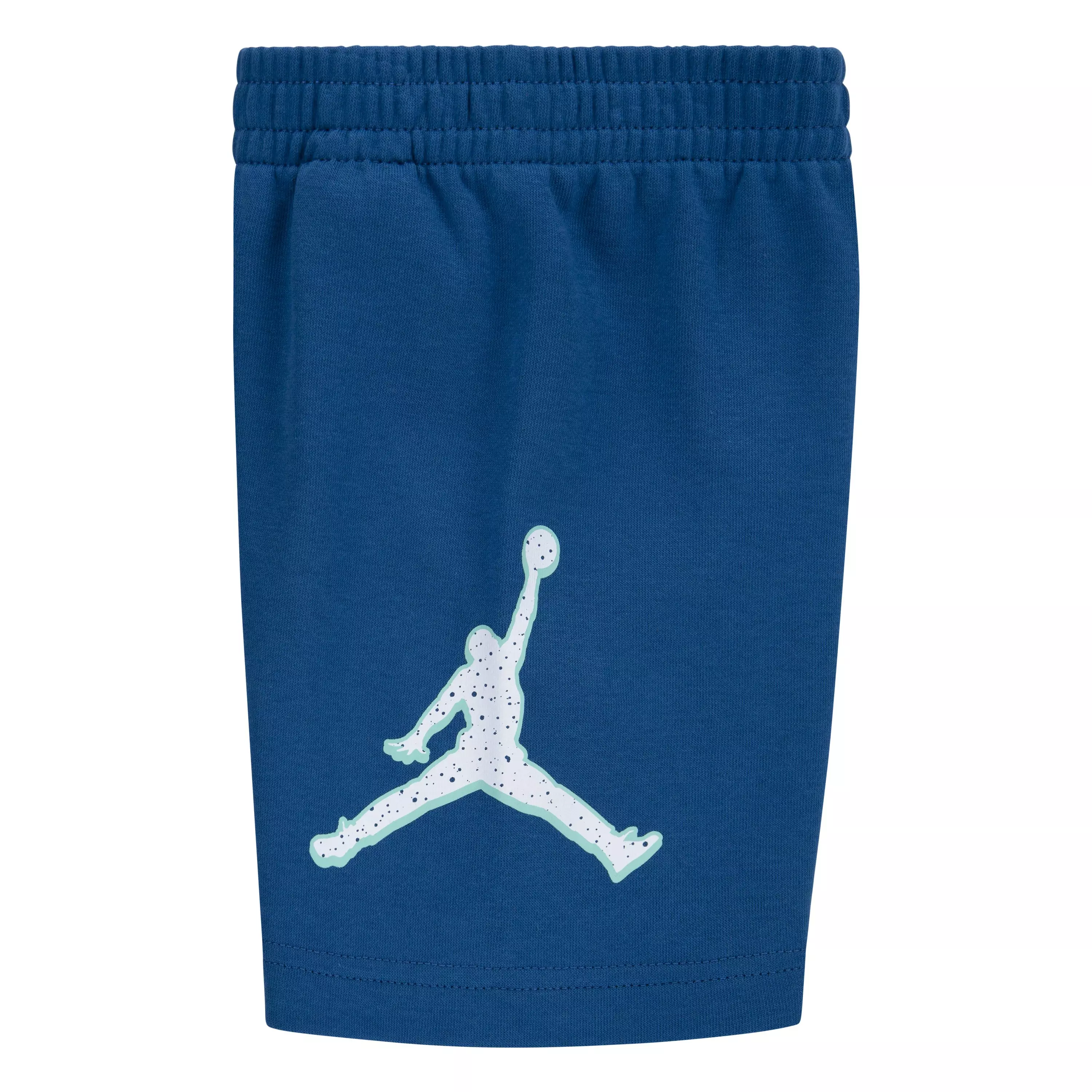 Jordan Toddler Boys' Printed Tee & Short Set - WHITE/BLUE