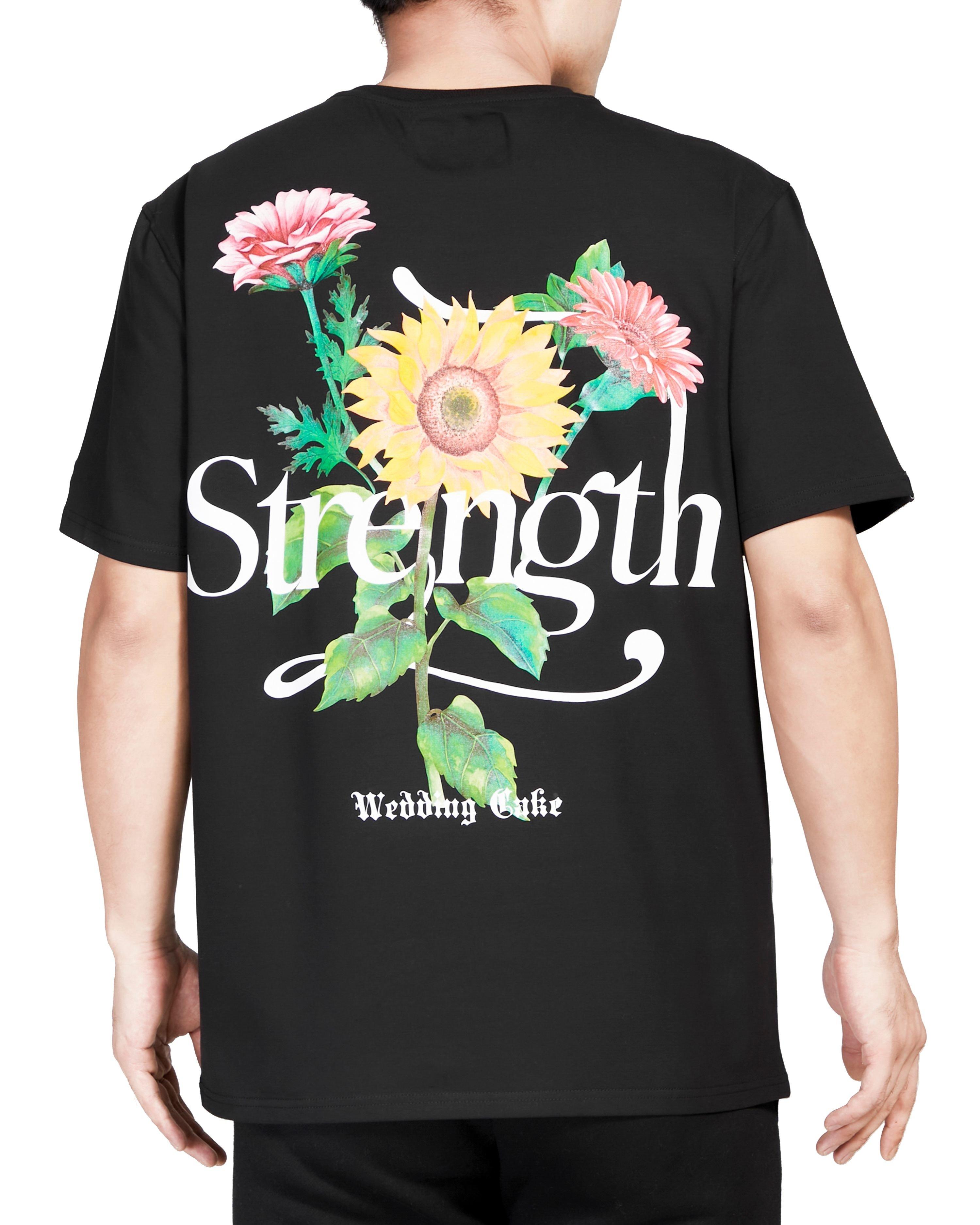 Wedding Cake Men's Power Of Love Tee - BLACK Thumbnail View 2