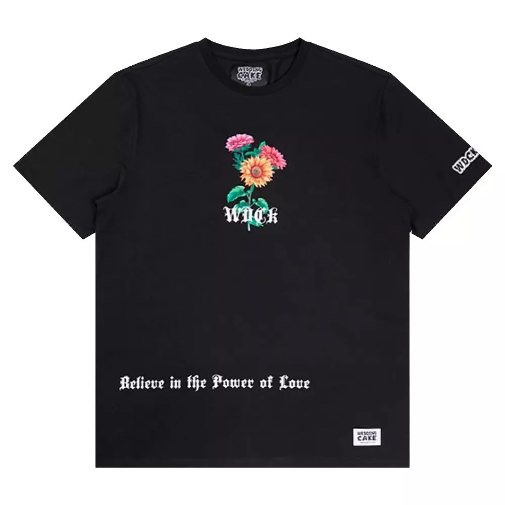 Wedding Cake Men's Power Of Love Tee - BLACK