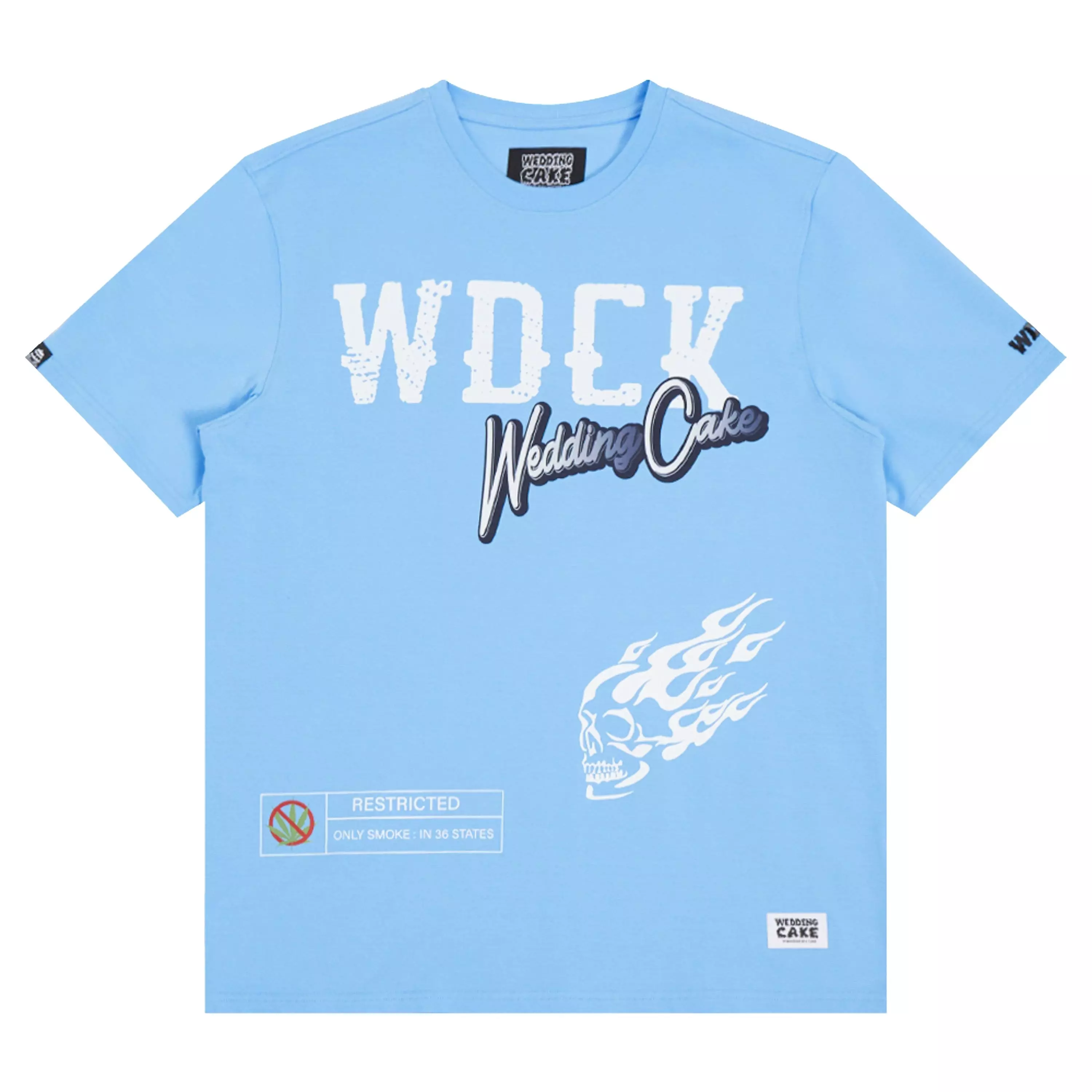 Wedding Cake Men's Ride Or Die Tee - LT BLUE