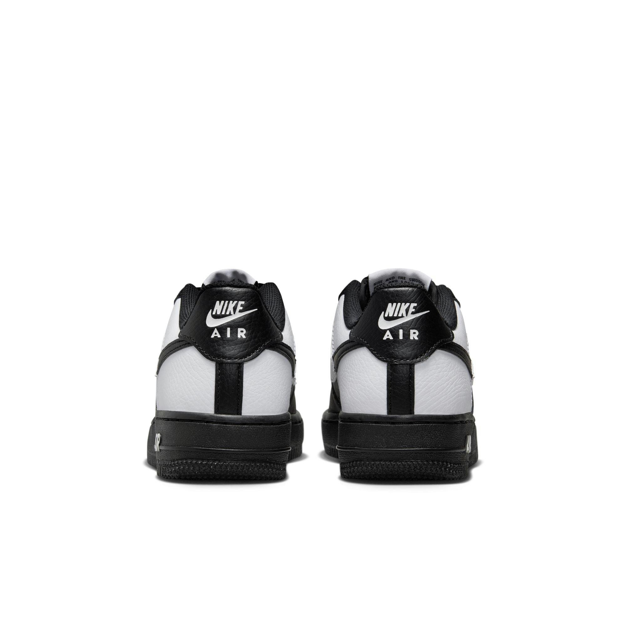 Nike Air Force 1 Grade School Boys' Black/White Shoe