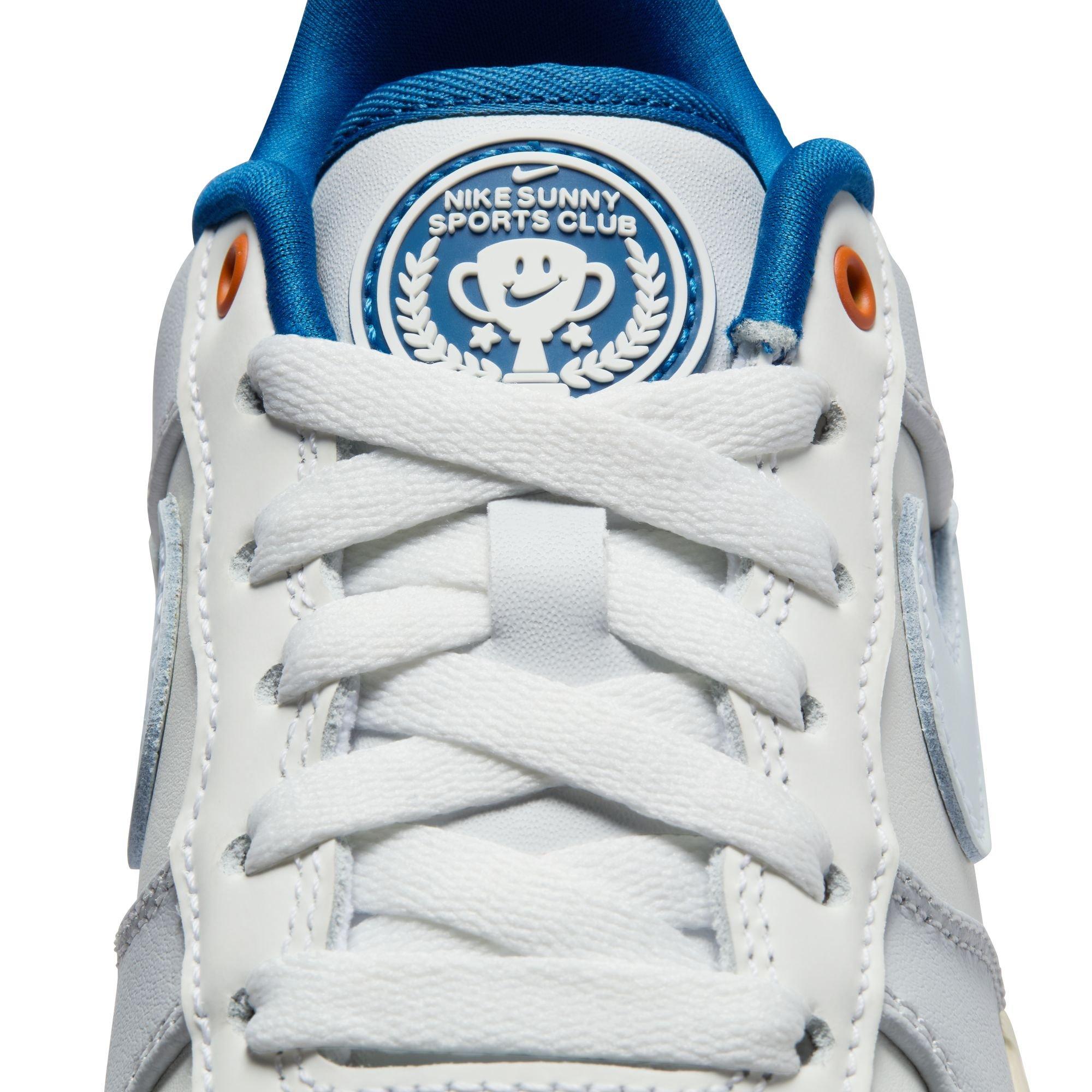 Nike Air Force 1 LV8 Grade School Boys' Sail/White/Coconut Milk/Thunder Blue Shoe