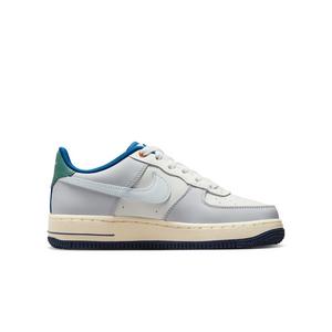 Nike Air Force 1 LV8 "Sail/White/Coconut Milk/Thunder Blue" Grade School Boys' Shoe