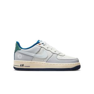 Nike Air Force 1 LV8 "Sail/White/Coconut Milk/Thunder Blue" Grade School Boys' Shoe