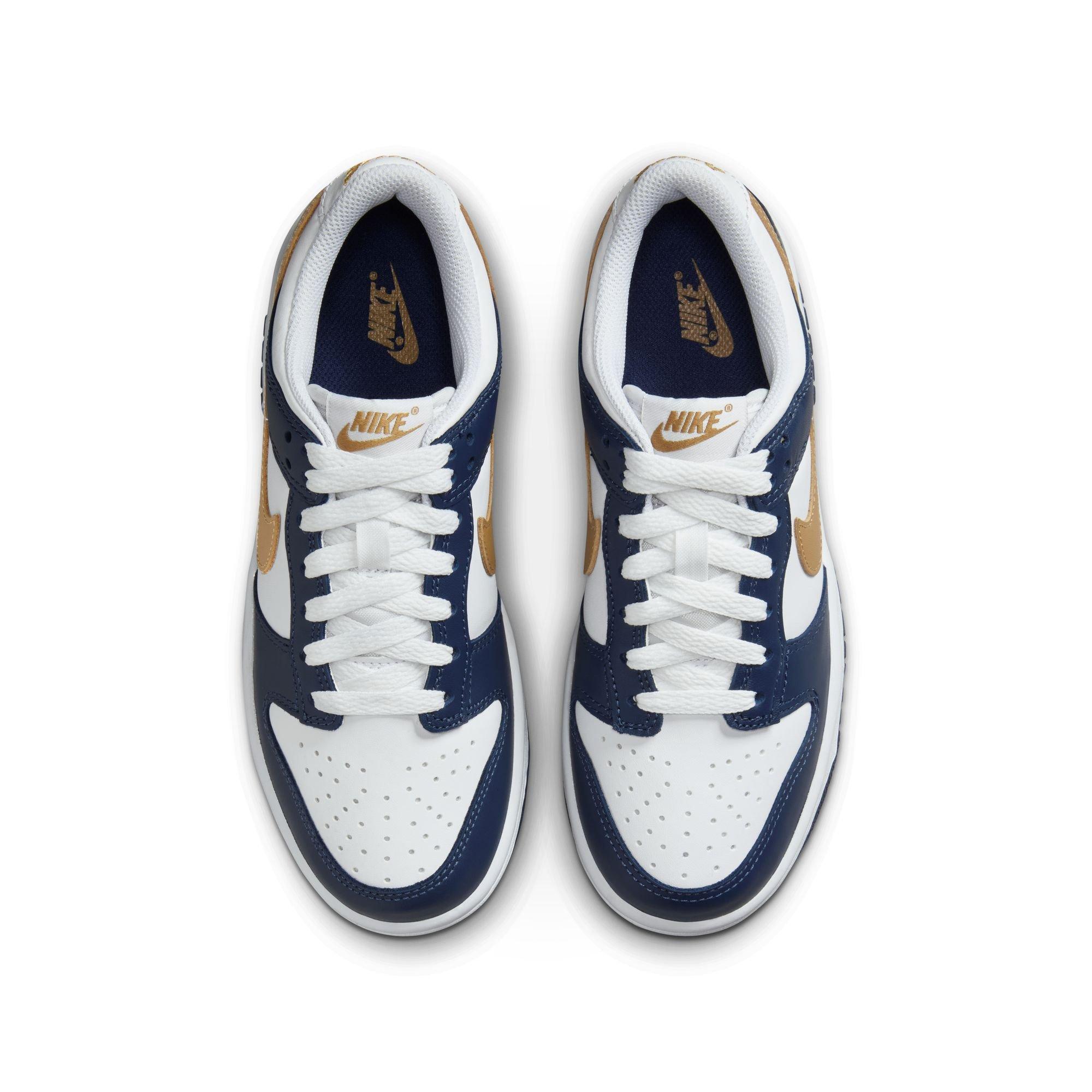 Kids Nike Dunks  Yellow, Blue & White Low-Top Sneakers Nike Kids main image 2