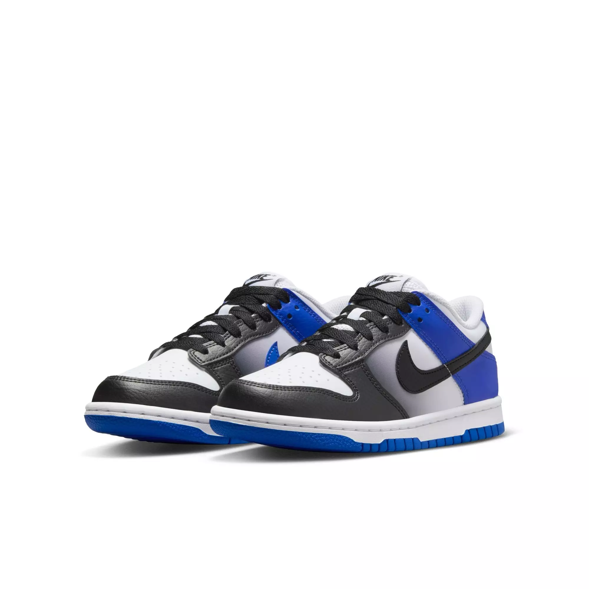 Nike Dunk Low "Game Royal/Black/White" Grade School Boys' Shoe - BLACK/WHITE/ROYAL