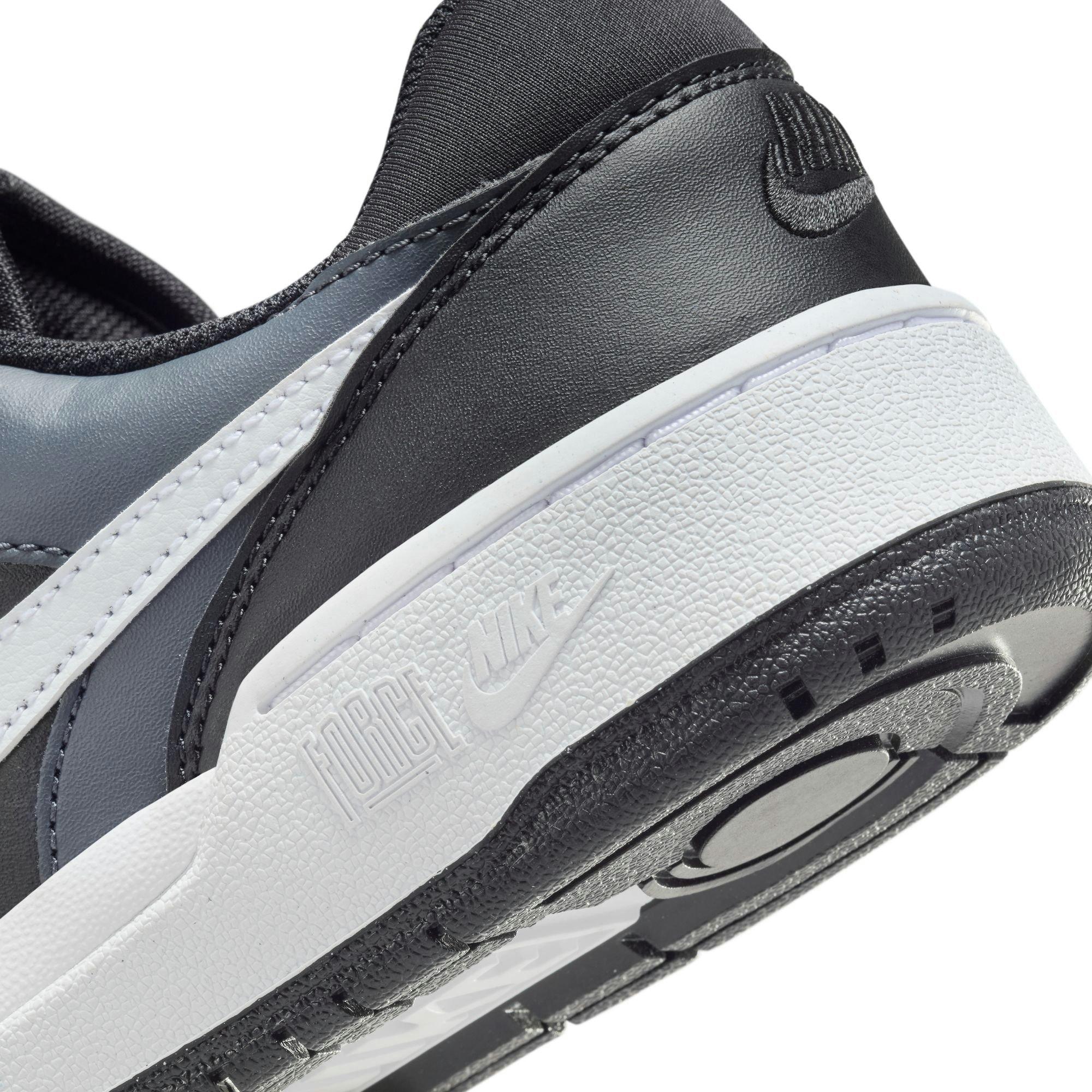 Nike Full Force "Black/White/Anthracite" Grade School Boys' Shoe - BLACK/WHITE Thumbnail View 10