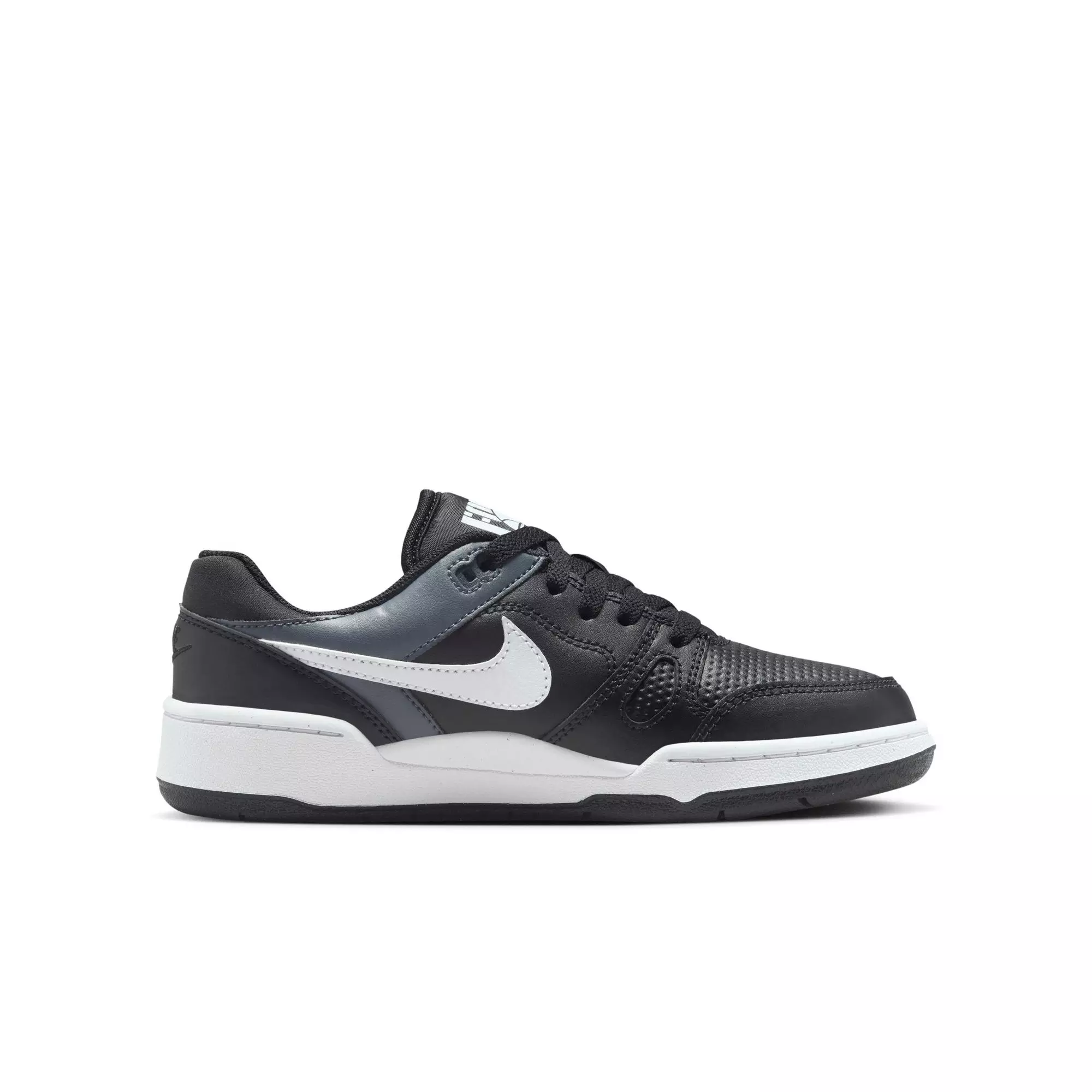 Nike Full Force "Black/White/Anthracite" Grade School Boys' Shoe - BLACK/WHITE