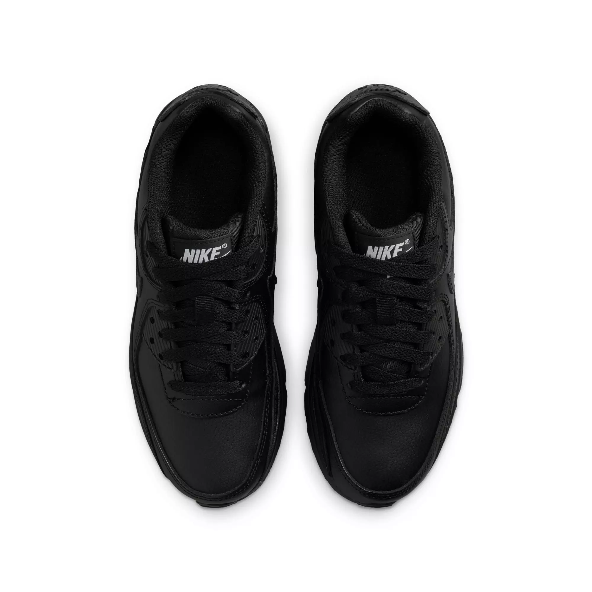Nike Air Max 90 "Black/White" Grade School Boys' Shoe - BLACK