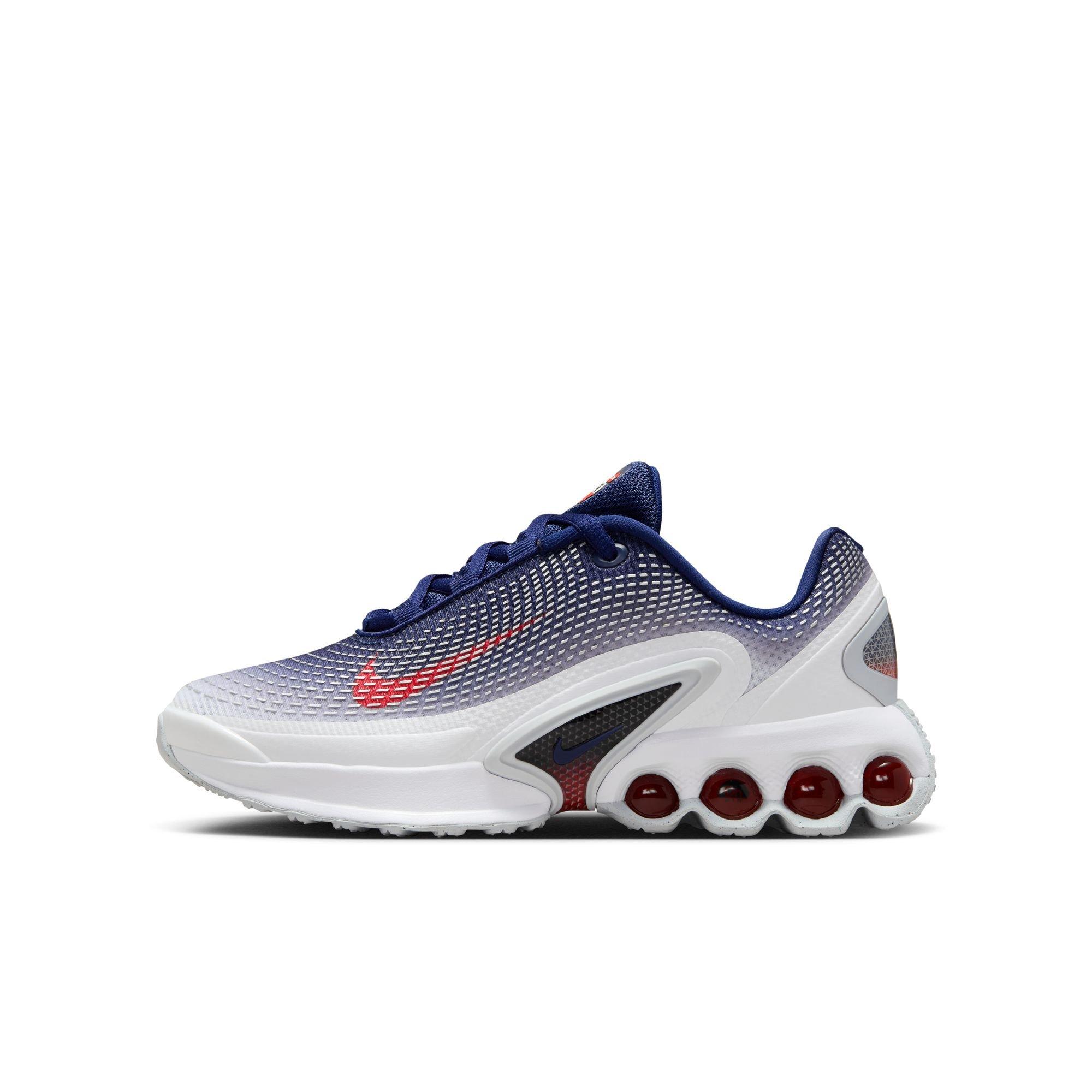 Nike Air Max Dn "USA" Grade School Kids' Shoe - WHITE/SPORT RED/BLUE VOID Thumbnail View 6