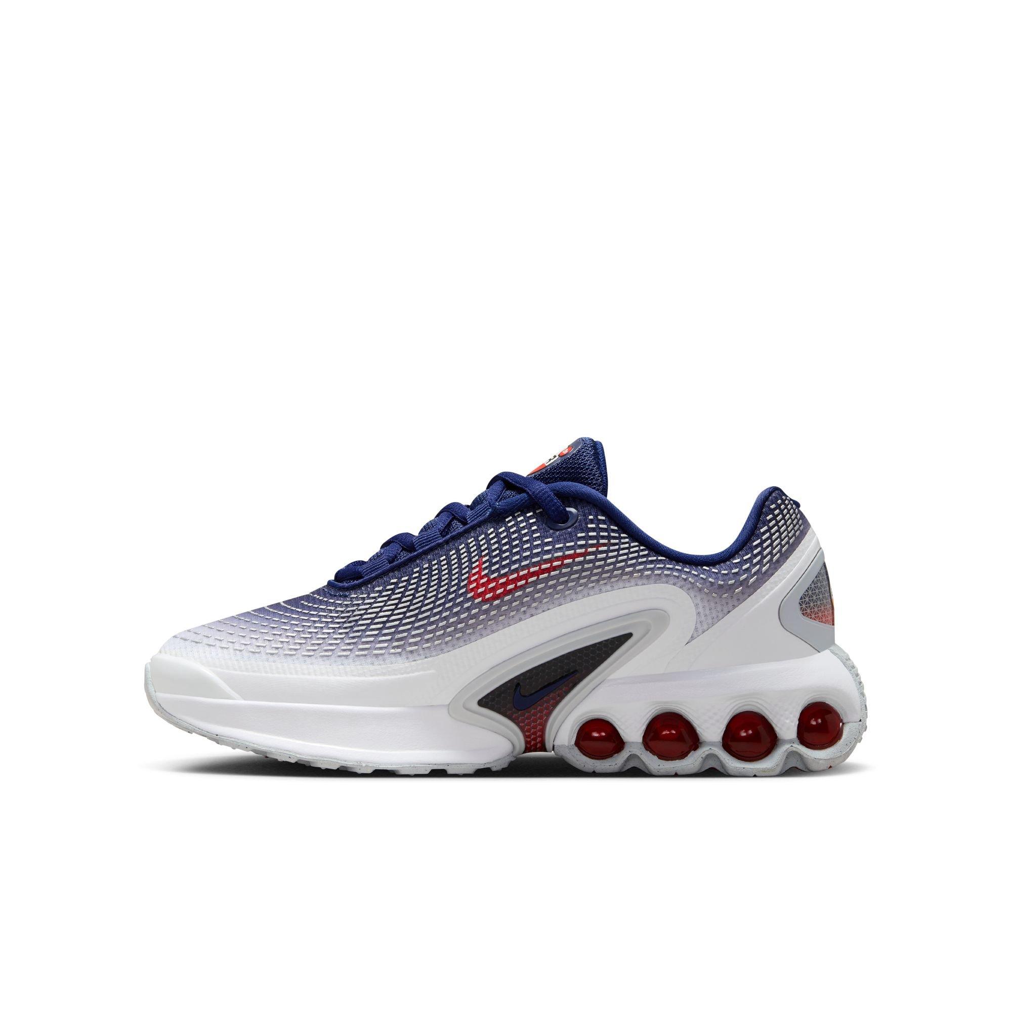Nike Air Max Dn "USA" Grade School Kids' Shoe - WHITE/SPORT RED/BLUE VOID Thumbnail View 7