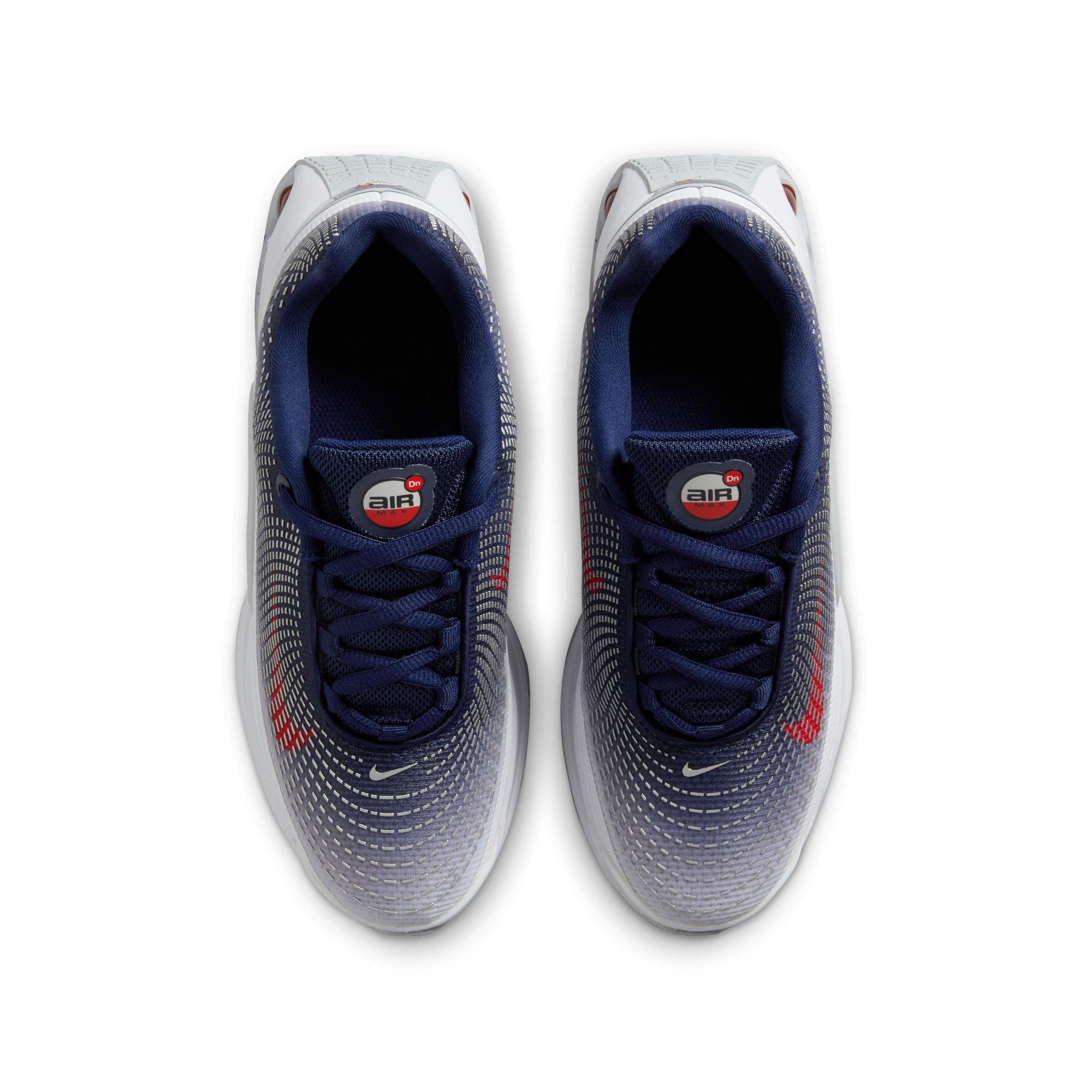 Nike Air Max Dn "USA" Grade School Kids' Shoe - WHITE/SPORT RED/BLUE VOID Thumbnail View 9
