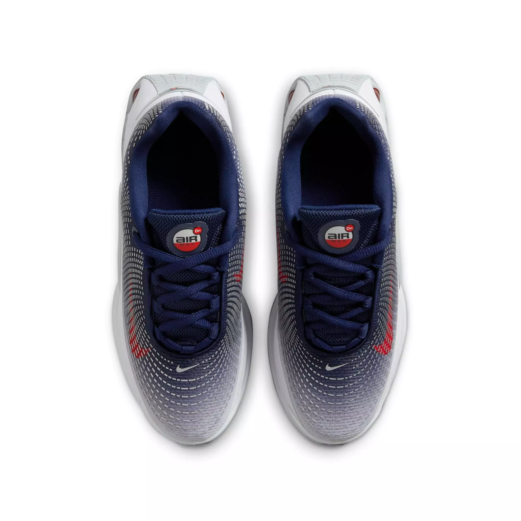 Nike Air Max Dn "USA" Grade School Kids' Shoe - WHITE/SPORT RED/BLUE VOID