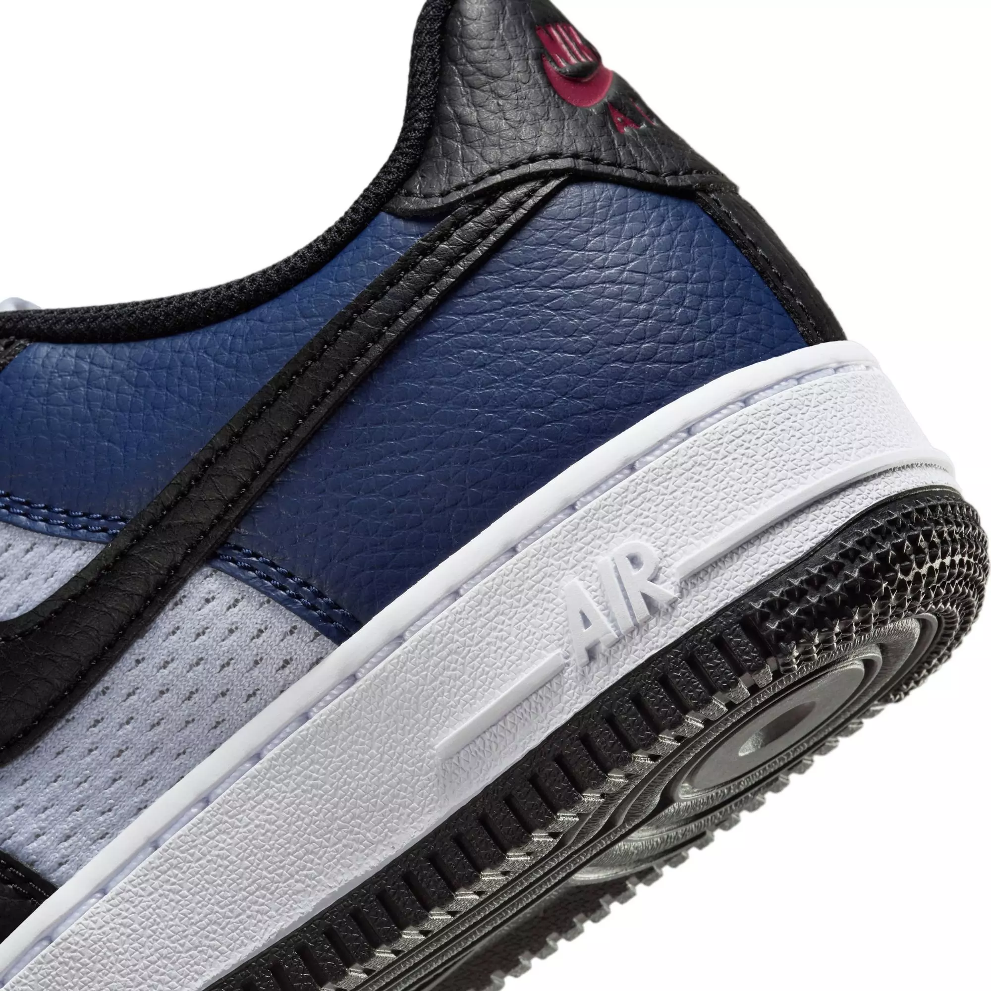 Nike Air Force 1 "Midnight Navy/Black/White/University Red" Preschool Boys' Shoe - NAVY/BLACK