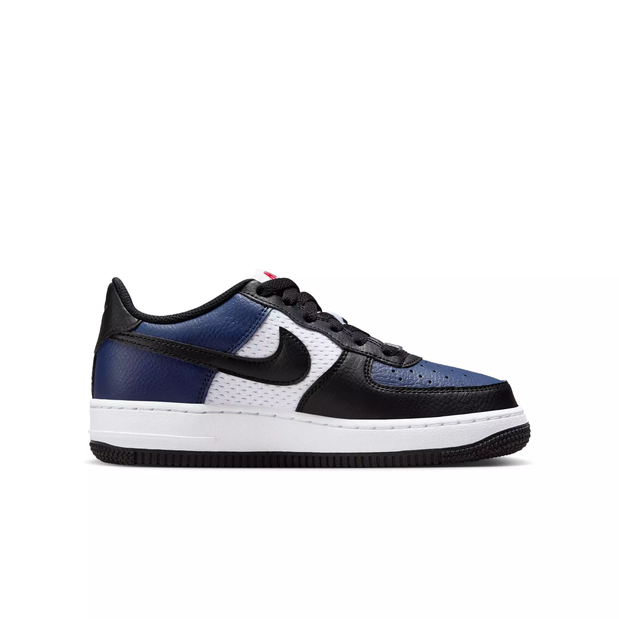 Nike Air Force 1 "Midnight Navy/Black/White/University Red" Preschool Boys' Shoe - NAVY/BLACK