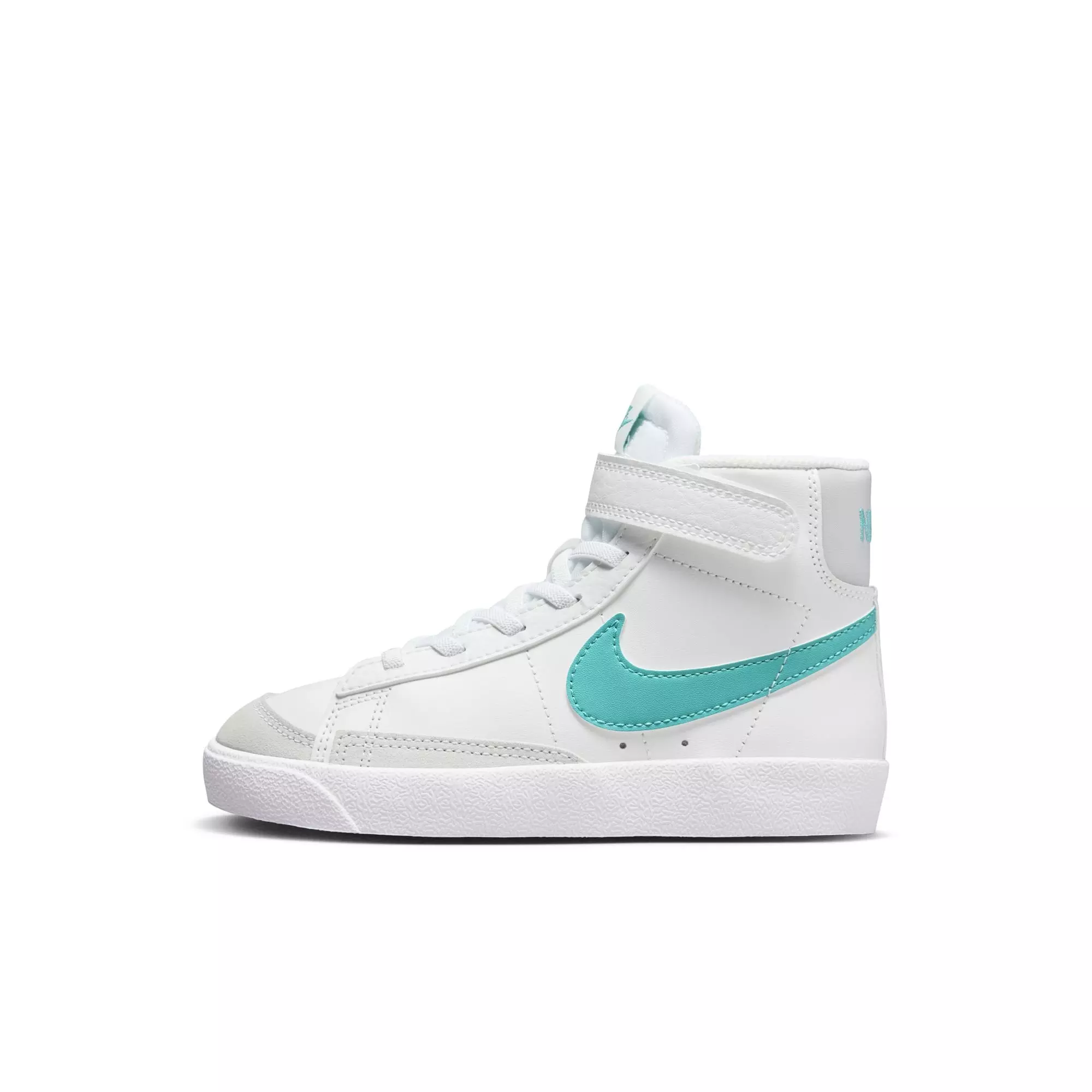 Nike Blazer Mid '77 "Summit White/Dusty Cactus/White" Preschool Boys' Shoe - WHITE/GREEN