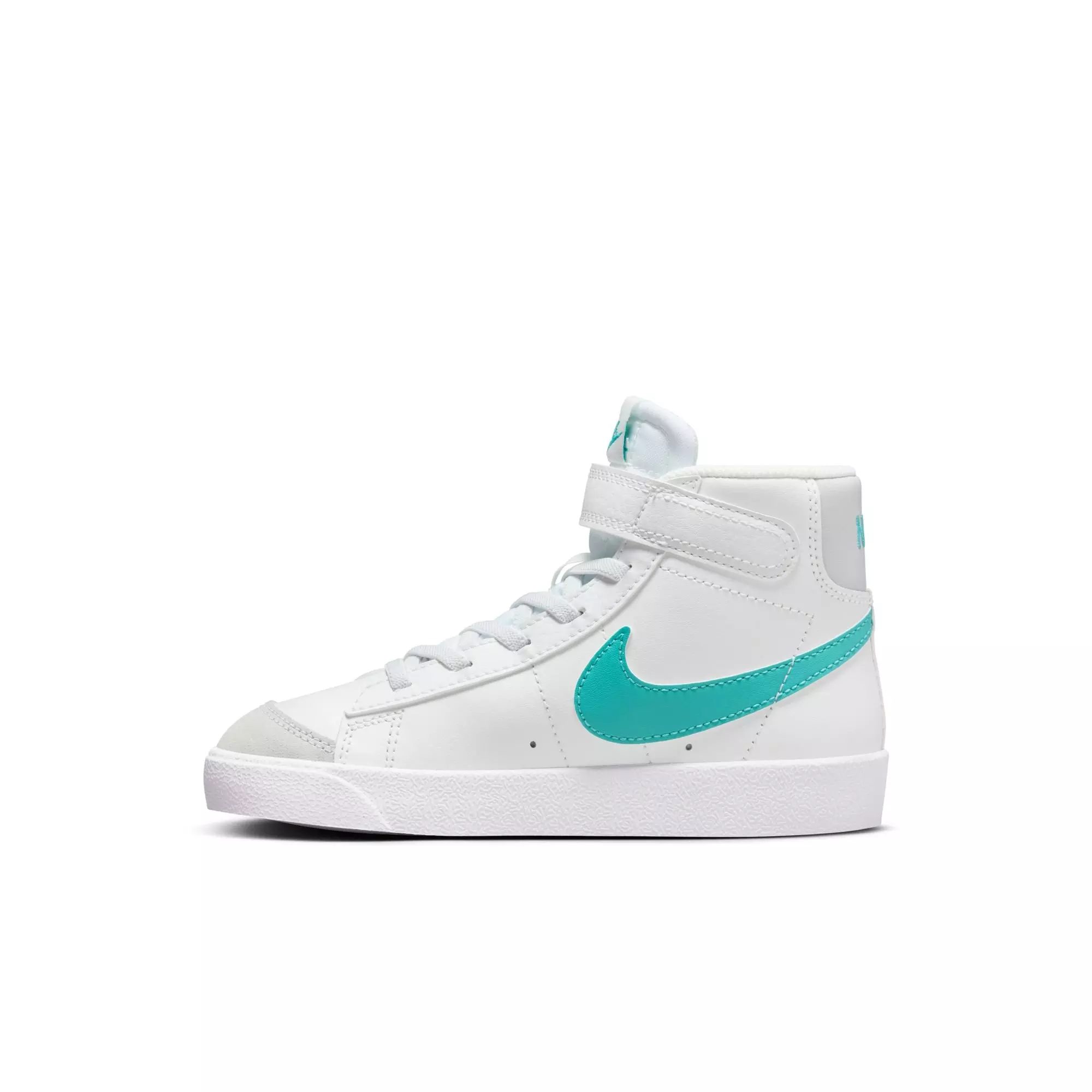 Nike Blazer Mid '77 "Summit White/Dusty Cactus/White" Preschool Boys' Shoe - WHITE/GREEN