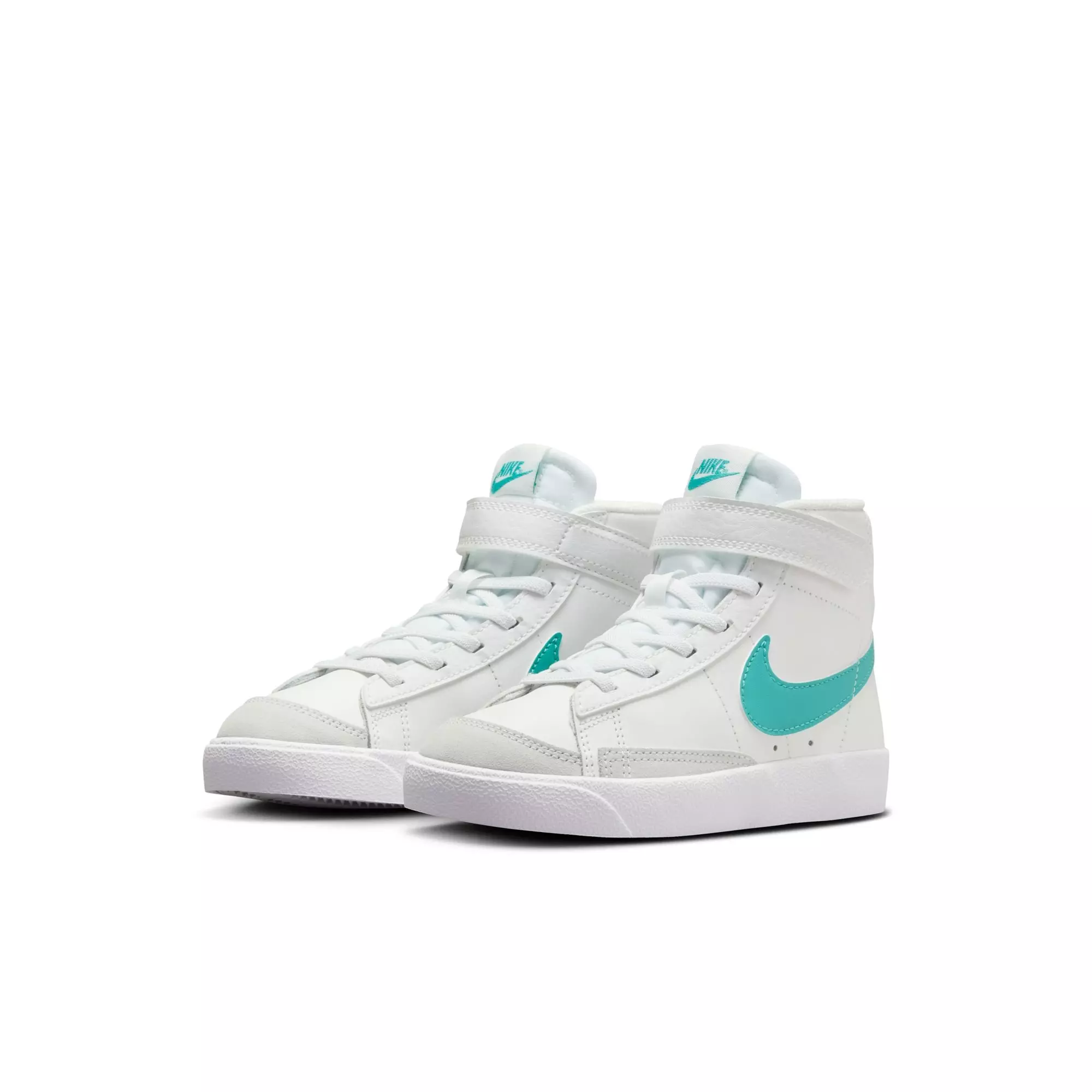 Nike Blazer Mid '77 "Summit White/Dusty Cactus/White" Preschool Boys' Shoe - WHITE/GREEN