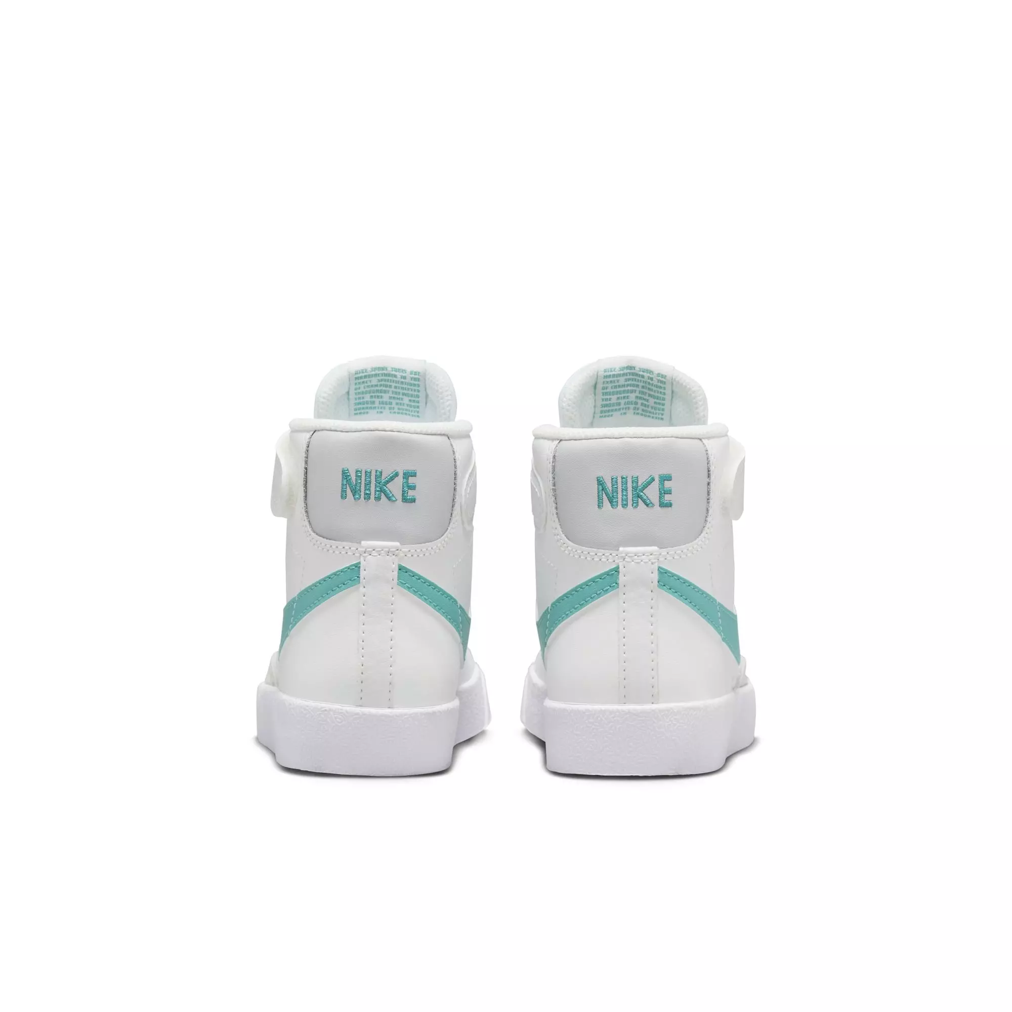 Nike Blazer Mid '77 "Summit White/Dusty Cactus/White" Preschool Boys' Shoe - WHITE/GREEN