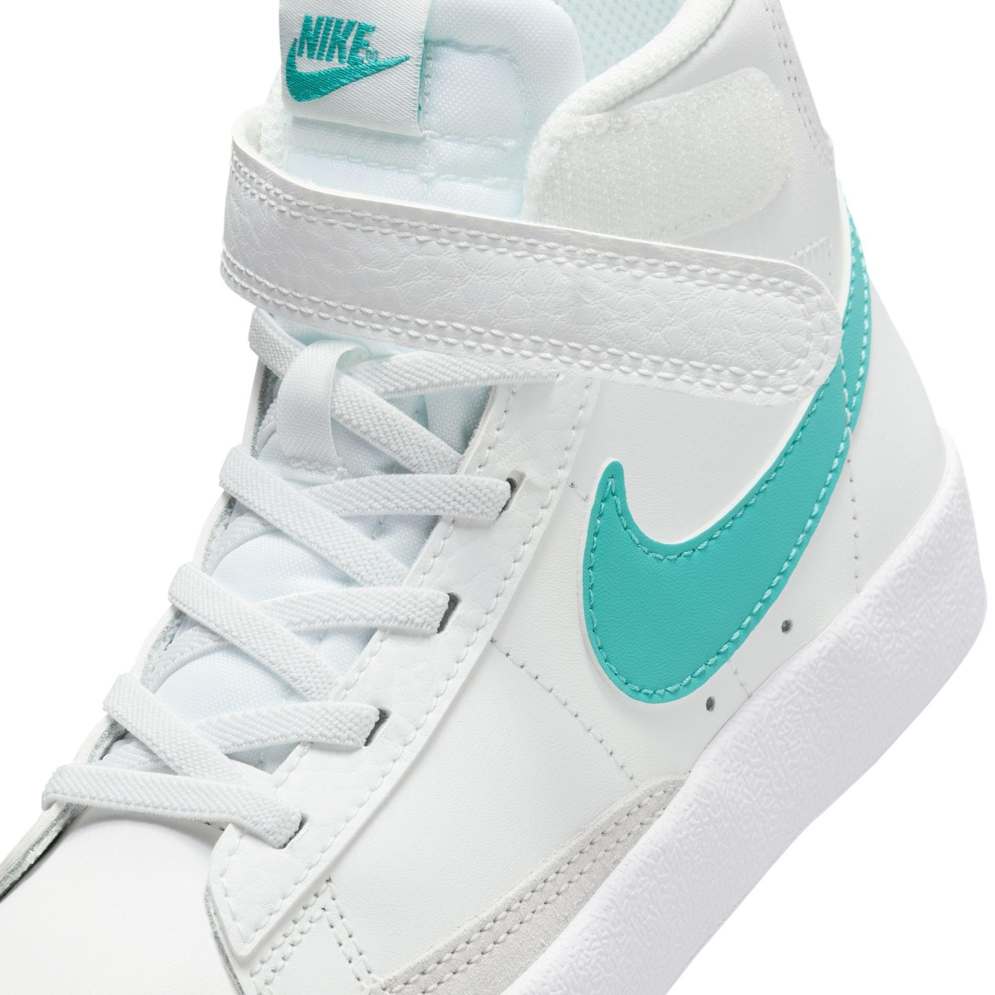 Nike Blazer Mid '77 Preschool Boys' "Summit White/Dusty Cactus/White" Shoe