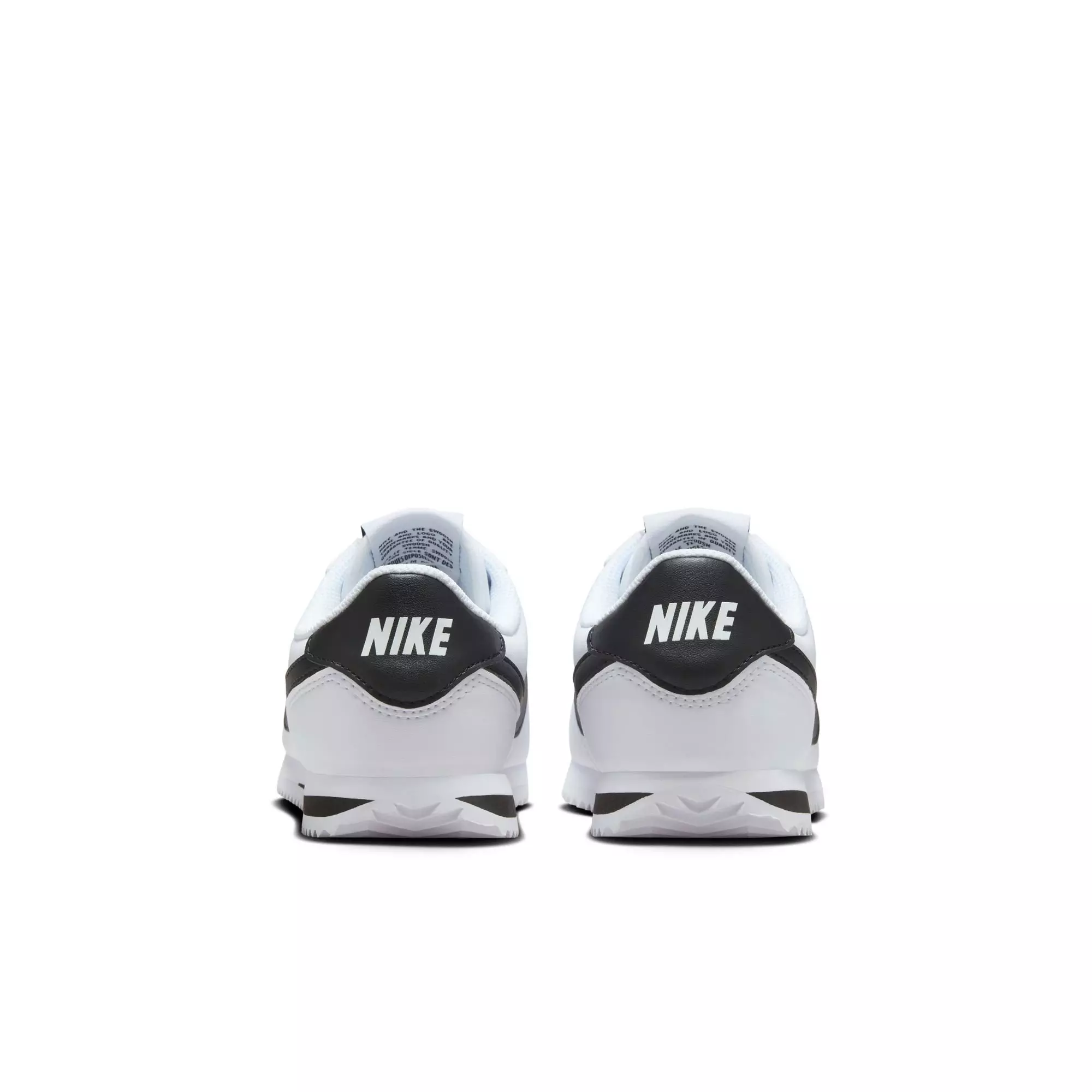 Nike Cortez "White/Black" Preschool Boys' Shoe - WHITE/BLACK