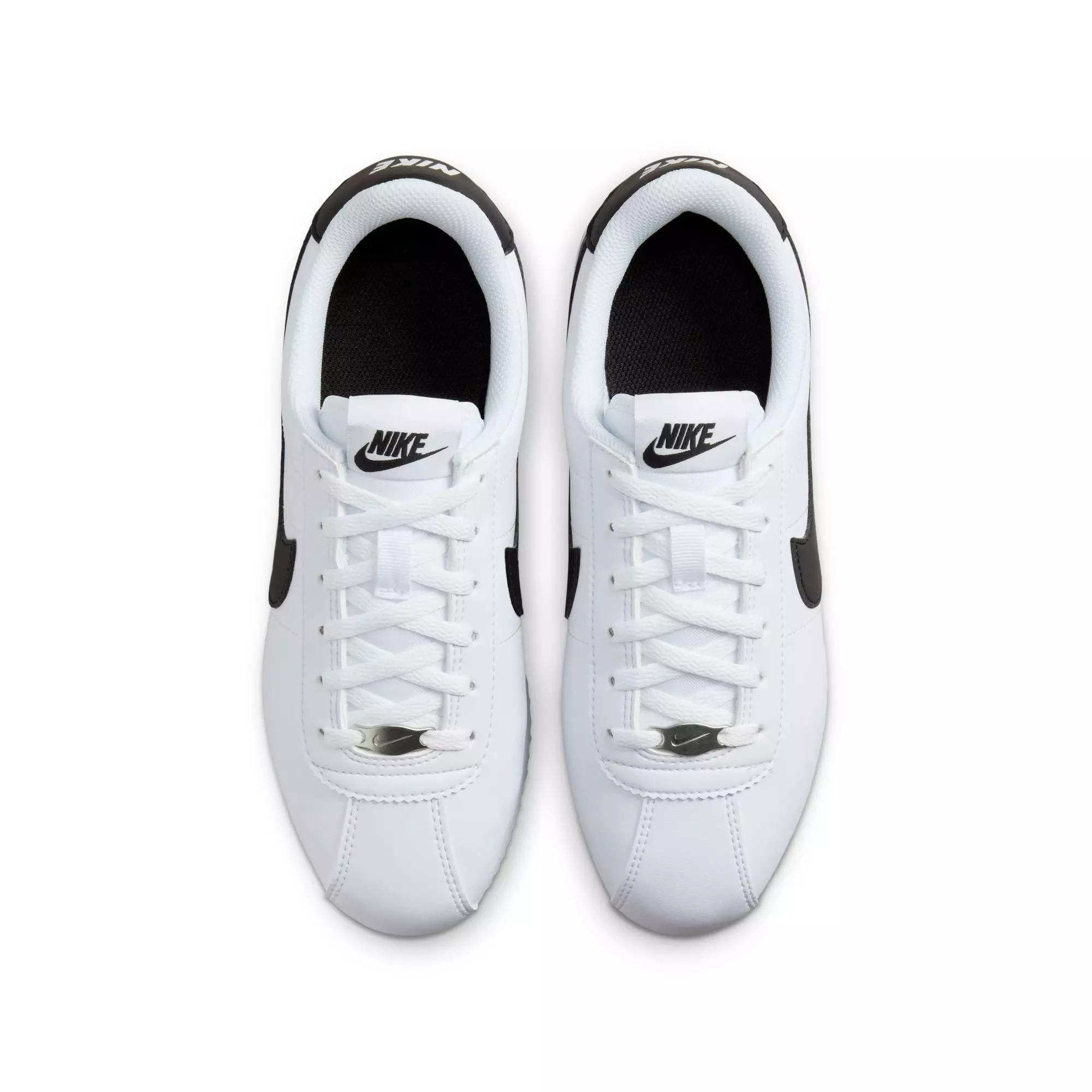 Nike Cortez "White/Black" Preschool Boys' Shoe - WHITE/BLACK