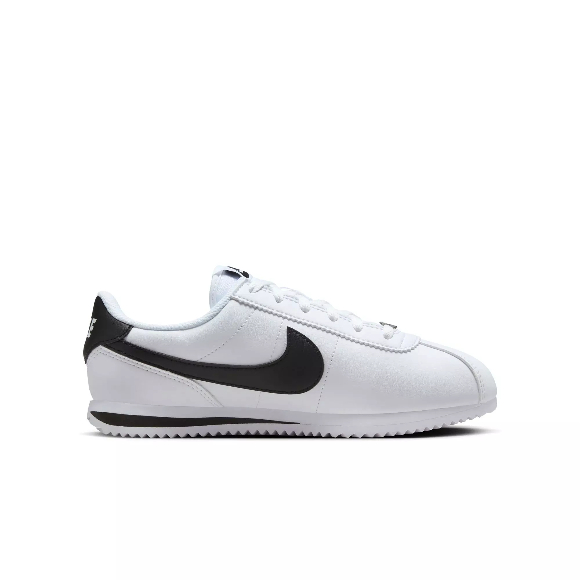 Nike Cortez "White/Black" Preschool Boys' Shoe - WHITE/BLACK